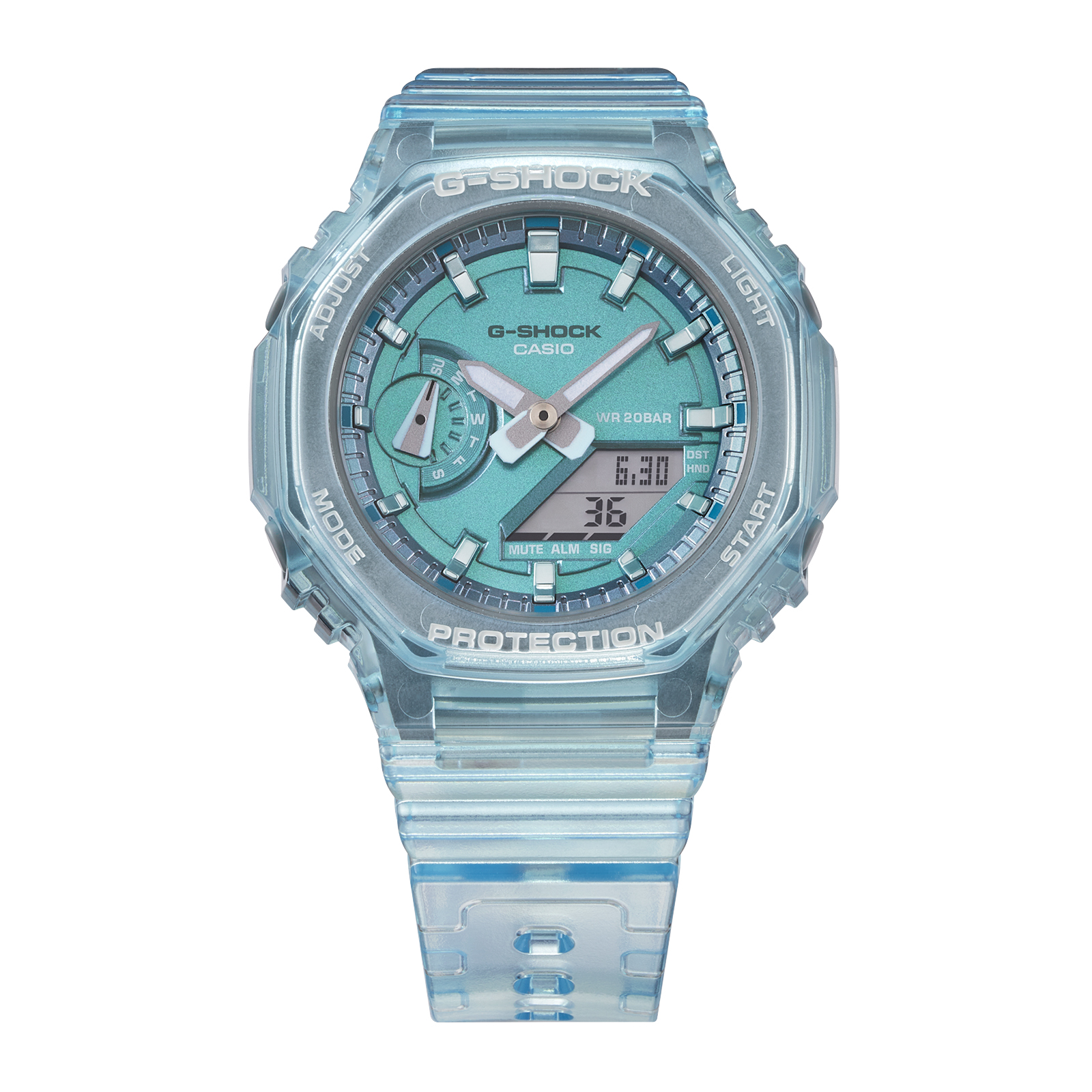 Reloj G-SHOCK GMA-S2100SK-2A Resina Mujer Celeste