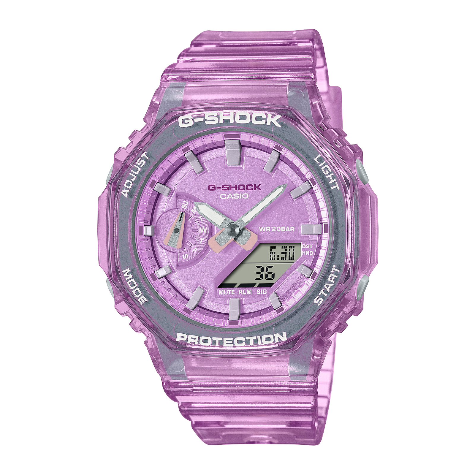 Reloj G-SHOCK GMA-S2100SK-4A Resina Mujer Rosado