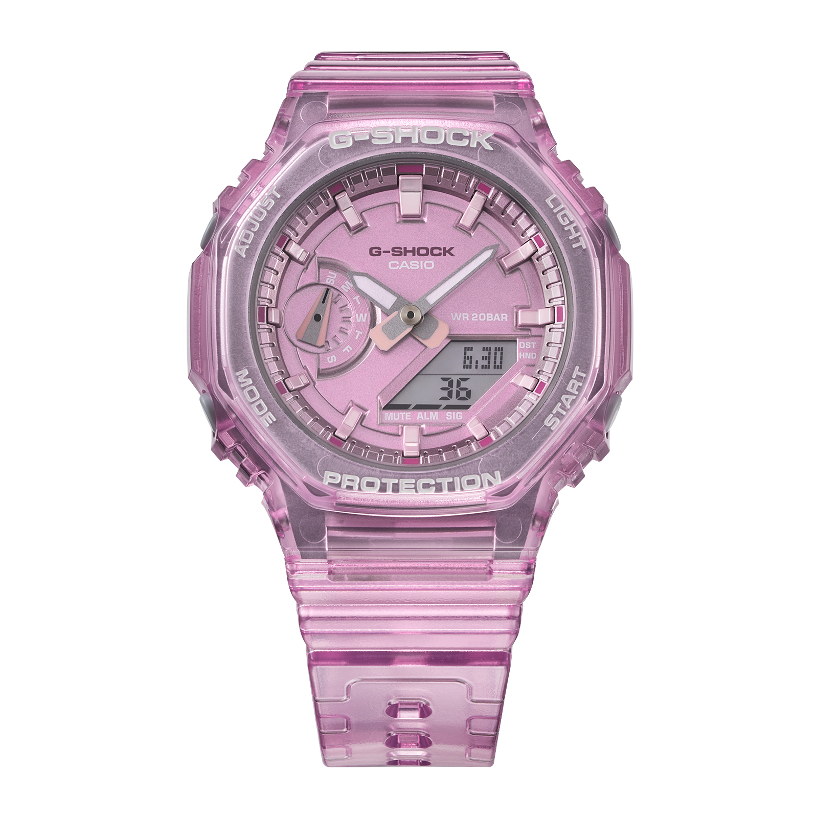 Reloj G-SHOCK GMA-S2100SK-4A Resina Mujer Rosado