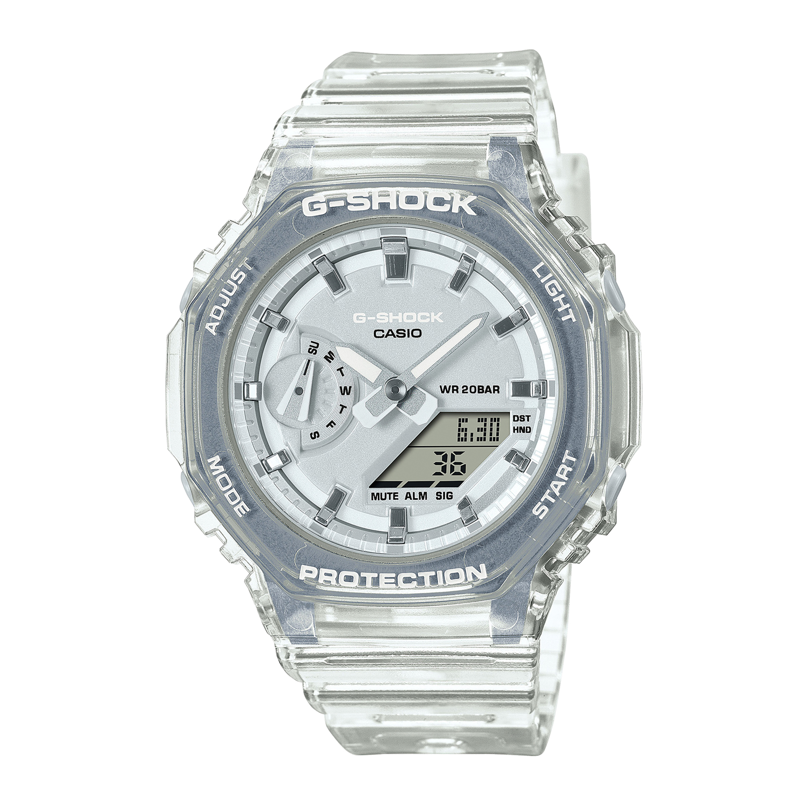 Reloj G-SHOCK GMA-S2100SK-7A Resina Mujer Blanco