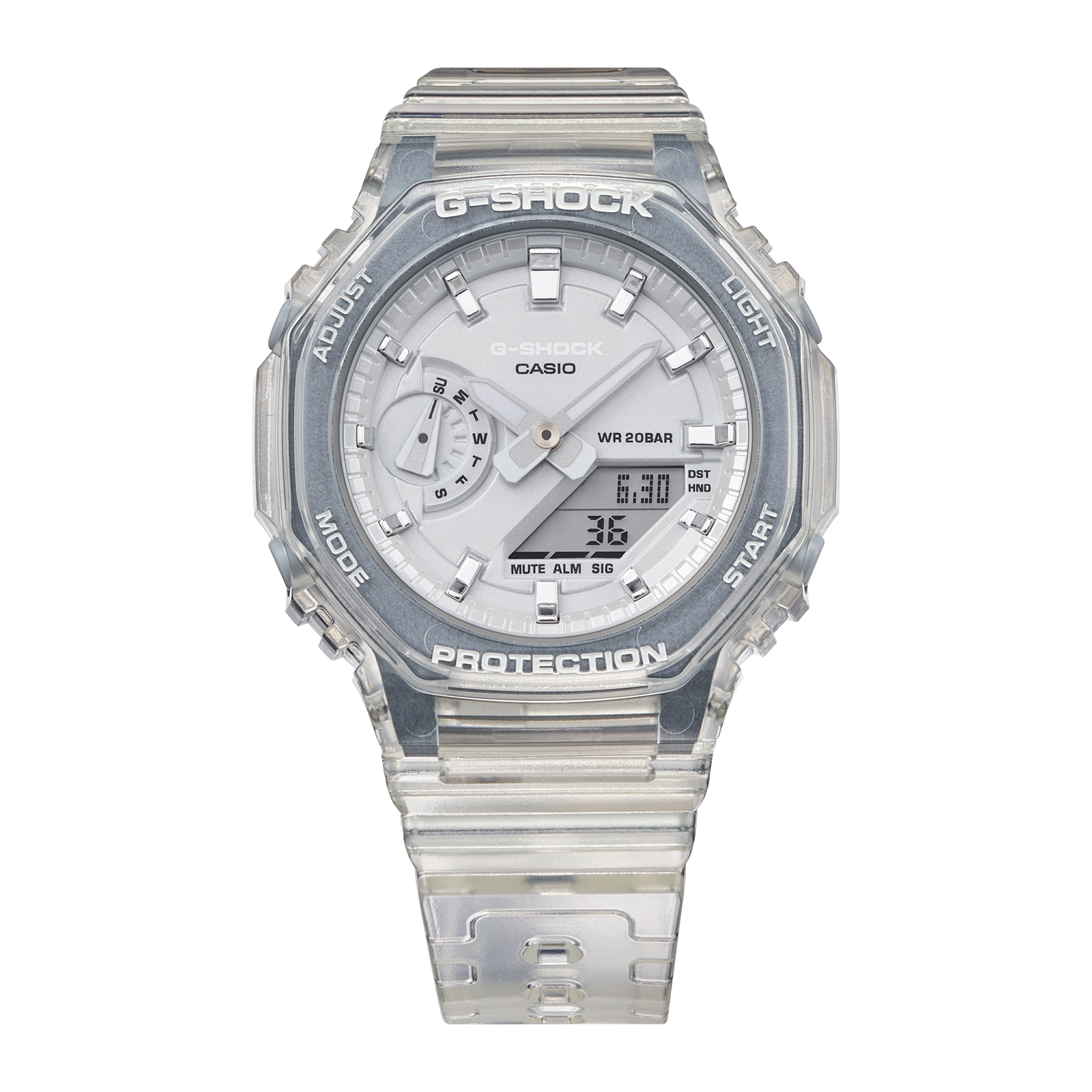 Reloj G-SHOCK GMA-S2100SK-7A Resina Mujer Transparente