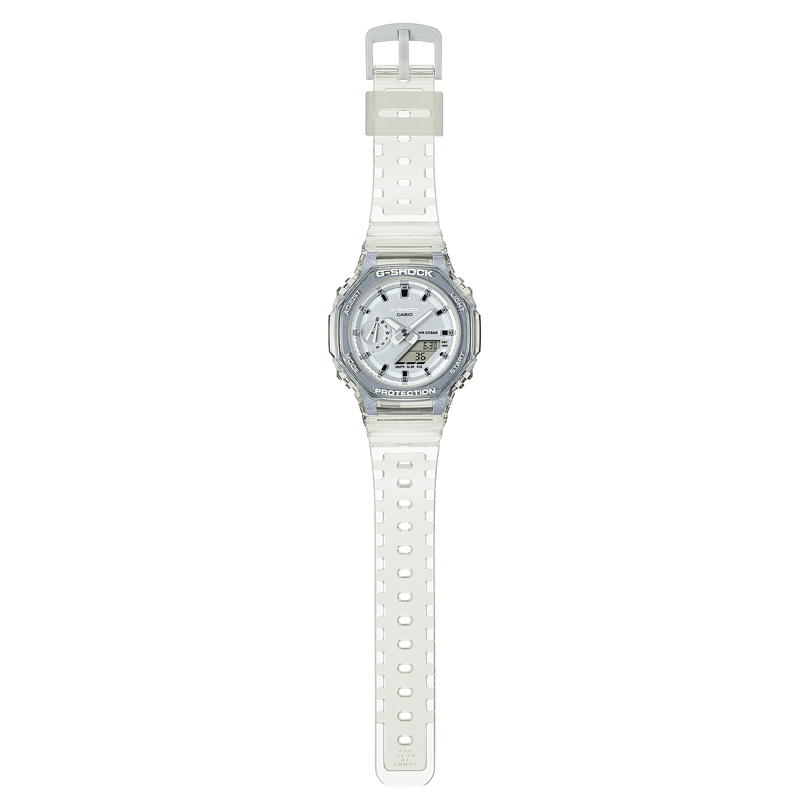 Reloj G-SHOCK GMA-S2100SK-7A Resina Mujer Transparente