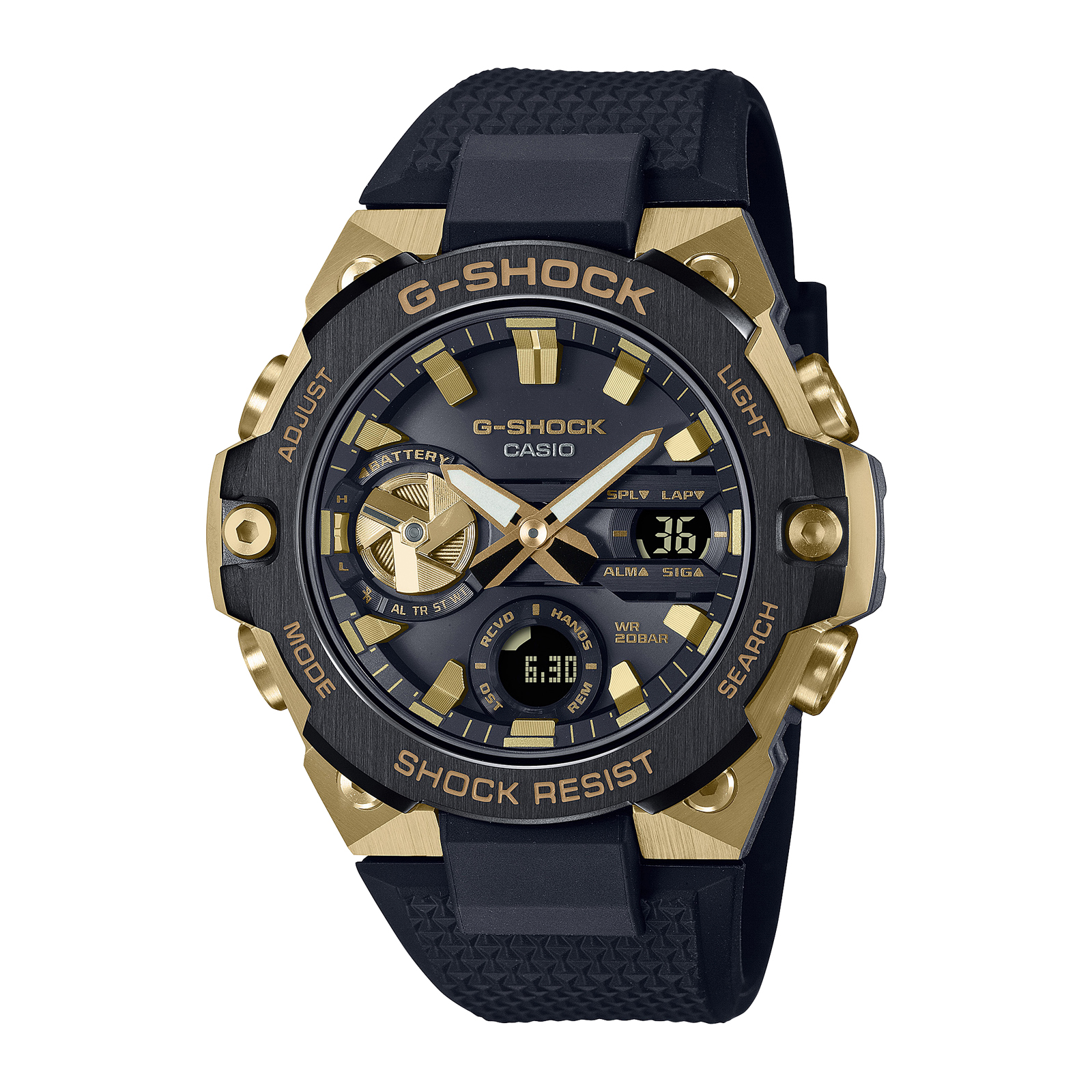 Reloj G-SHOCK GST-B400GB-1A9 Resina/Acero Hombre Dorado