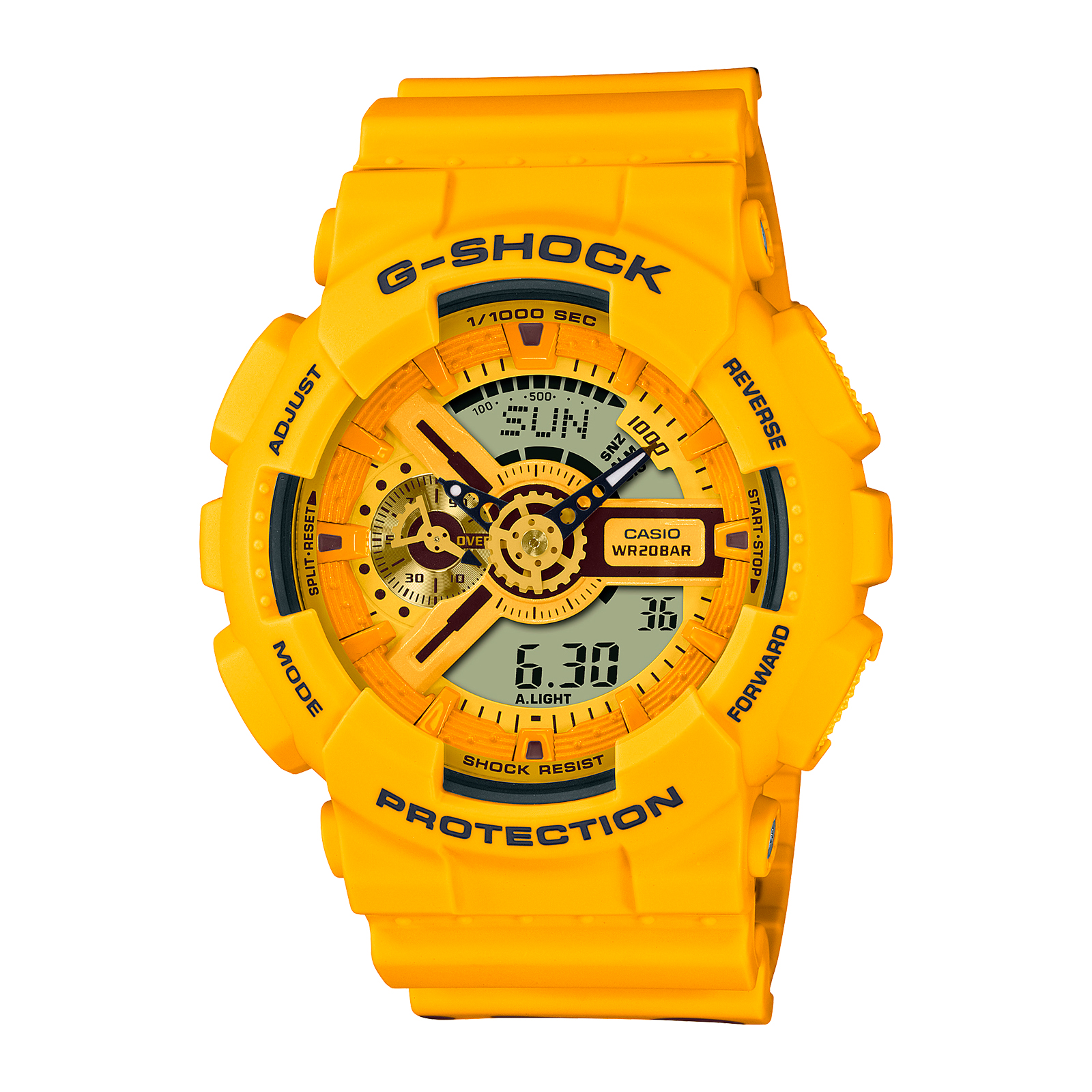 Pack Relojes G-SHOCK & BABY-G SLV-22A-9A Resina Unisex Amarillo