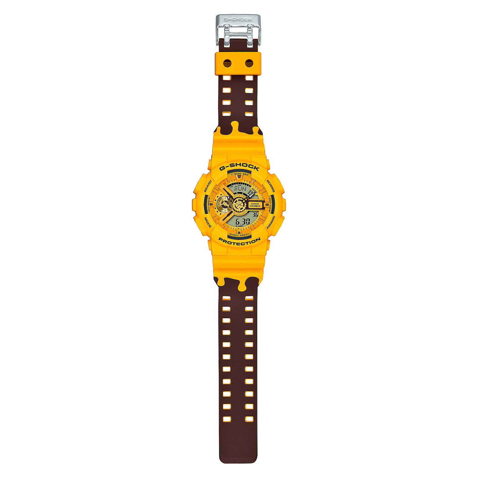 Pack Relojes G-SHOCK & BABY-G SLV-22A-9A Resina Unisex Amarillo