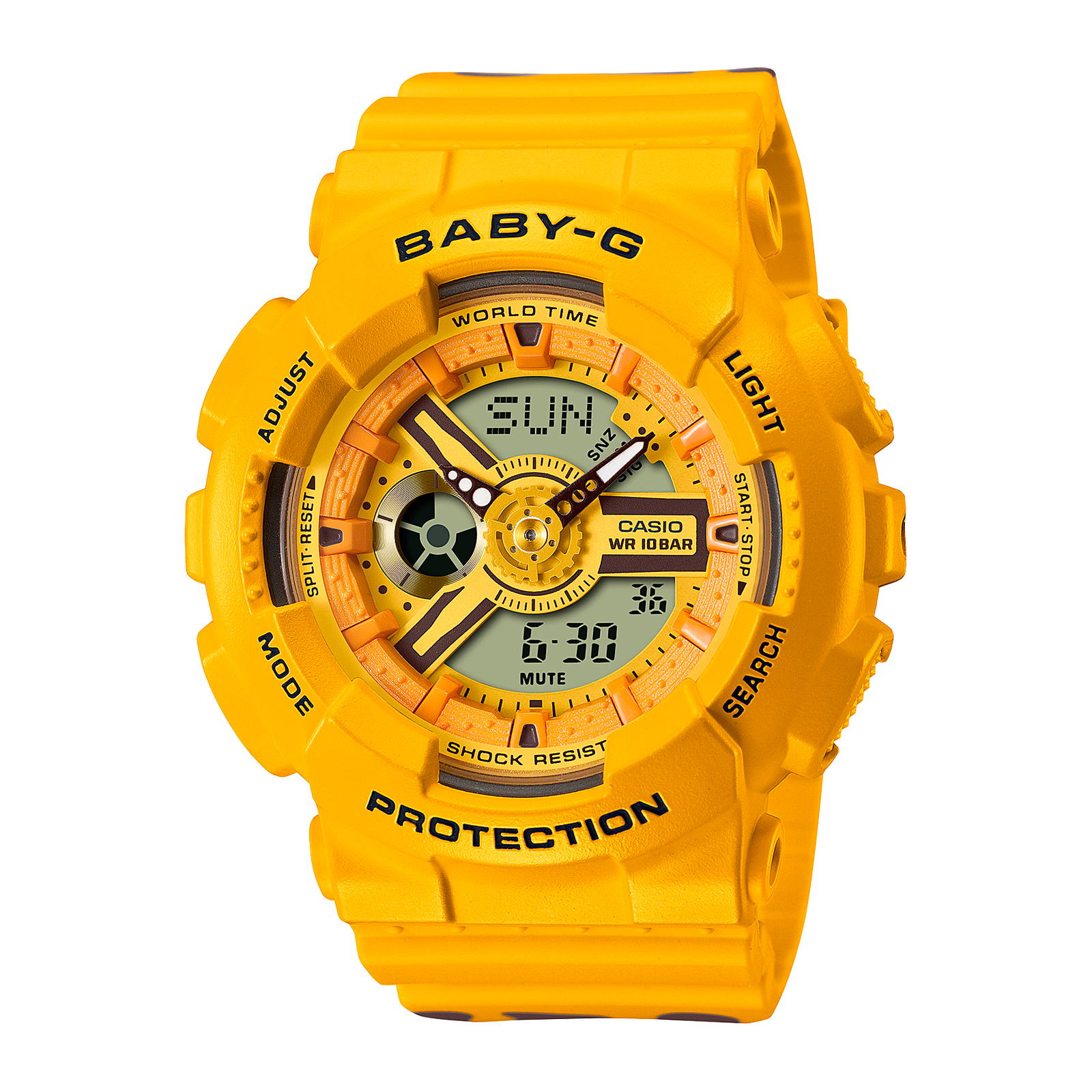 Pack Relojes G-SHOCK & BABY-G SLV-22A-9A Resina Unisex Amarillo