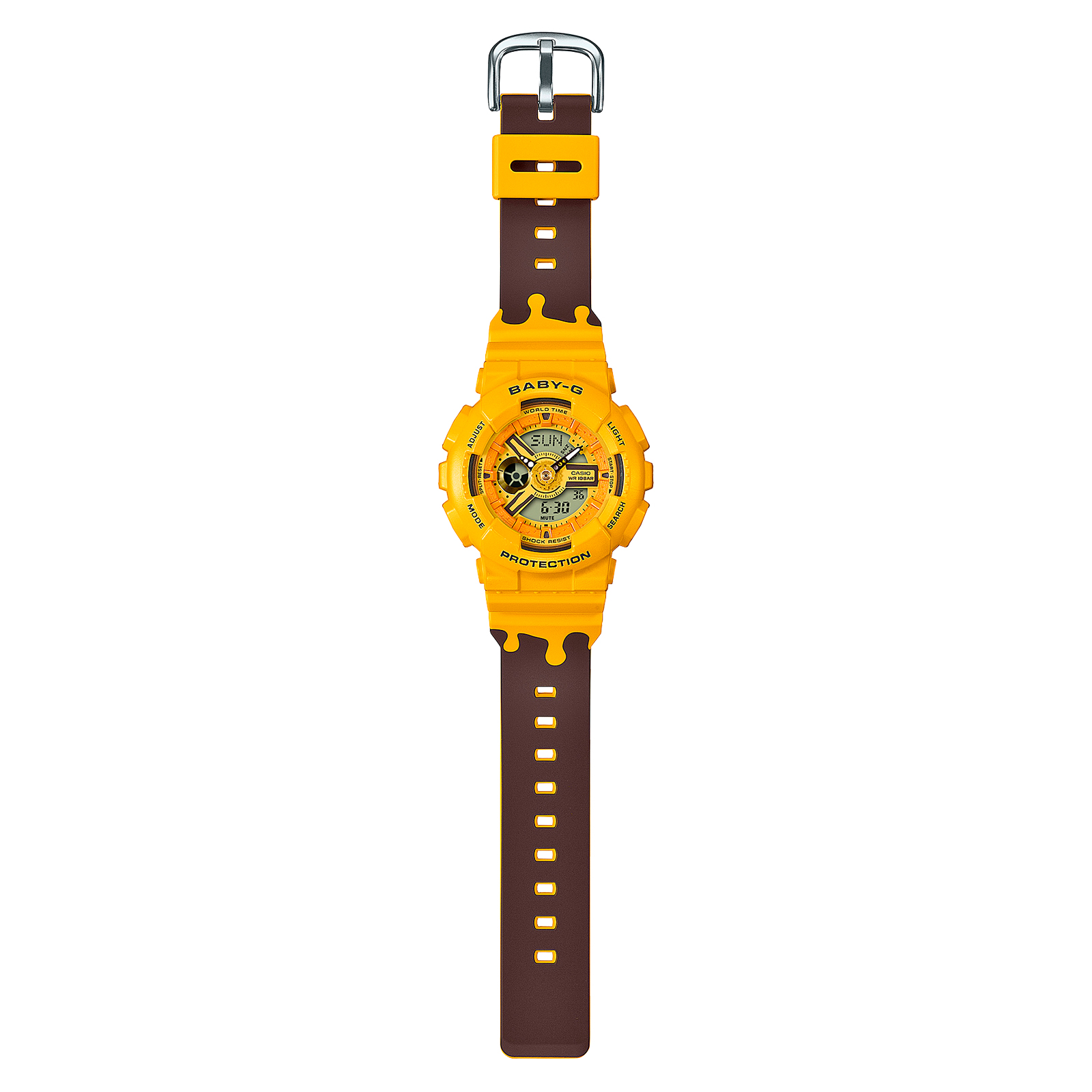 Pack Relojes G-SHOCK & BABY-G SLV-22A-9A Resina Unisex Amarillo