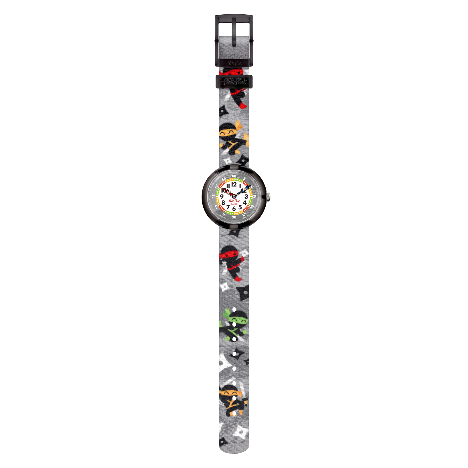 Reloj FLIK FLAK WAKUWAKU ZFBNP203 Niños Negro