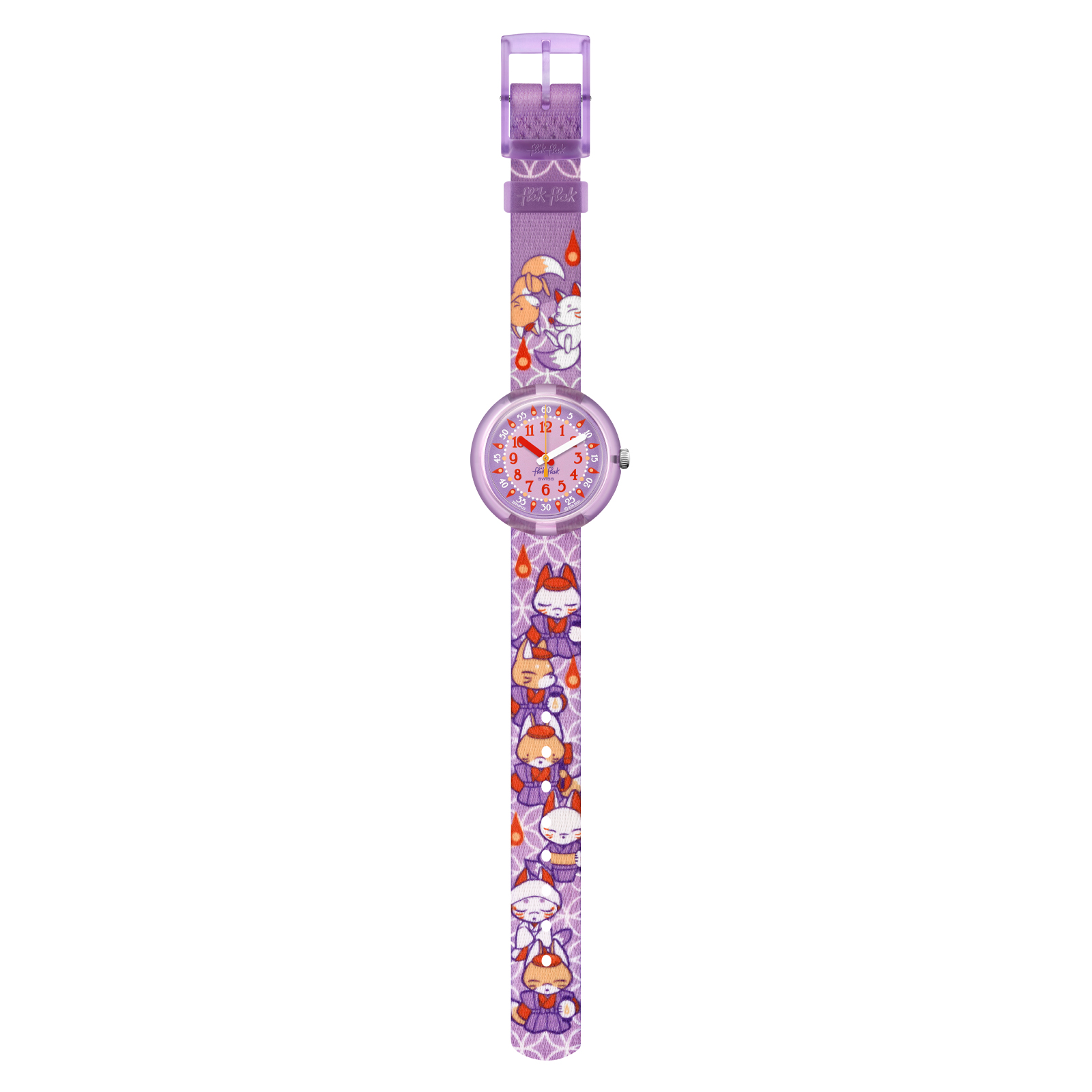 Reloj FLIK FLAK YAKO-PARADE ZFPNP123 Niños Purpura