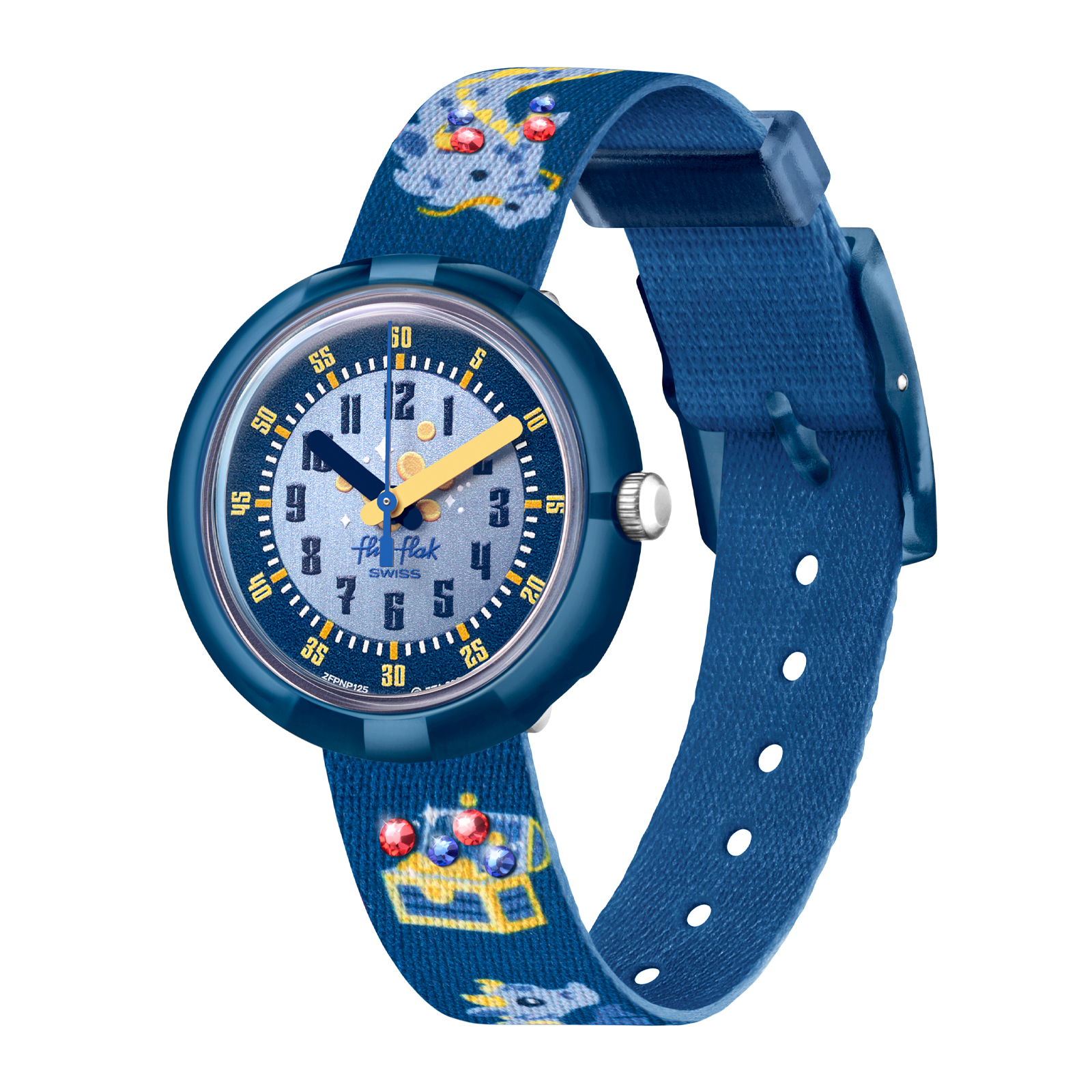 Reloj FLIK FLAK LOVER OF DRAGONS ZFPNP125 Niños Azul