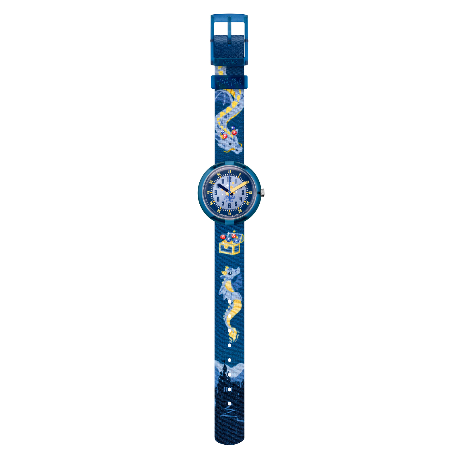 Reloj FLIK FLAK LOVER OF DRAGONS ZFPNP125 Niños Azul