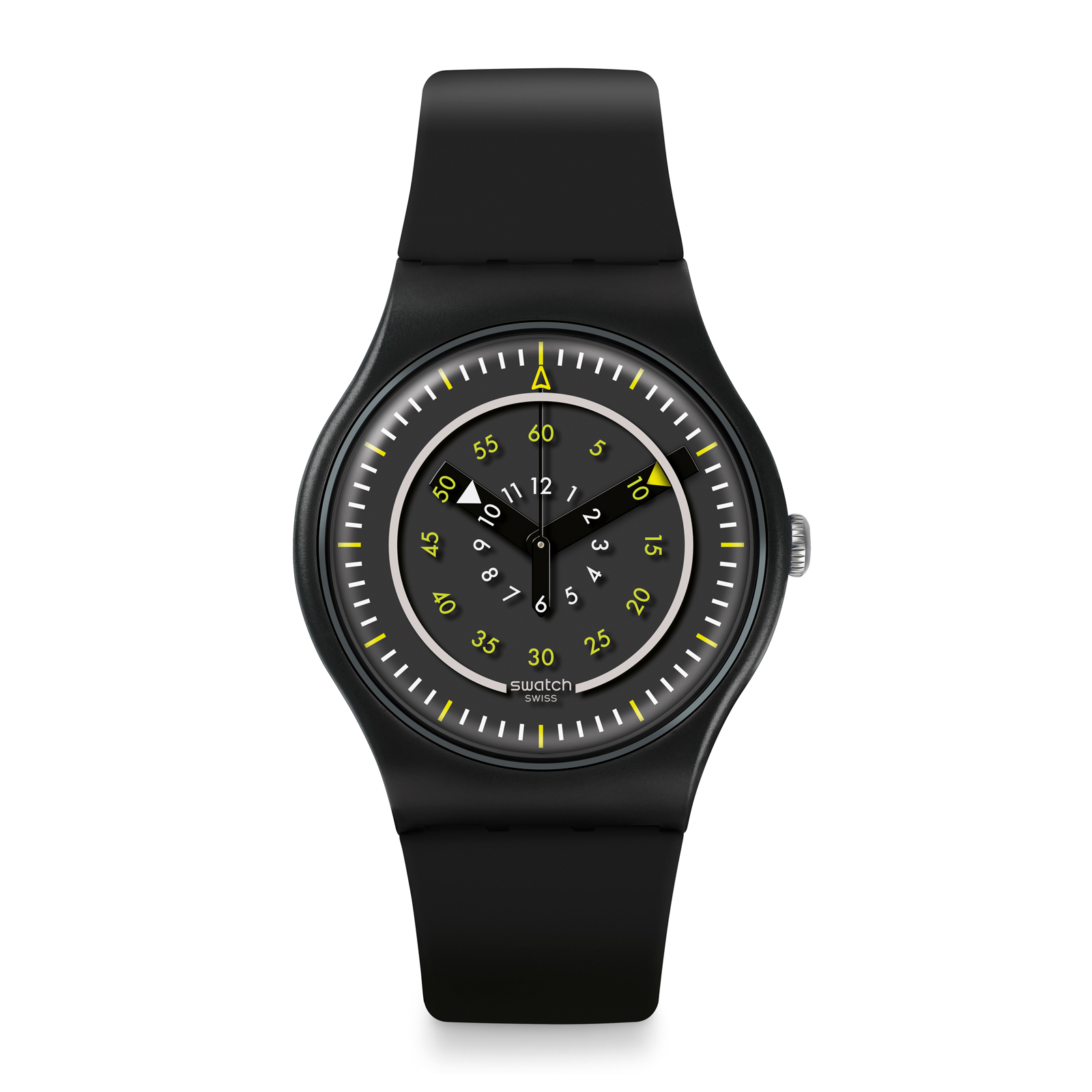 Reloj SWATCH PIÙ NERO SUOB157 Negro