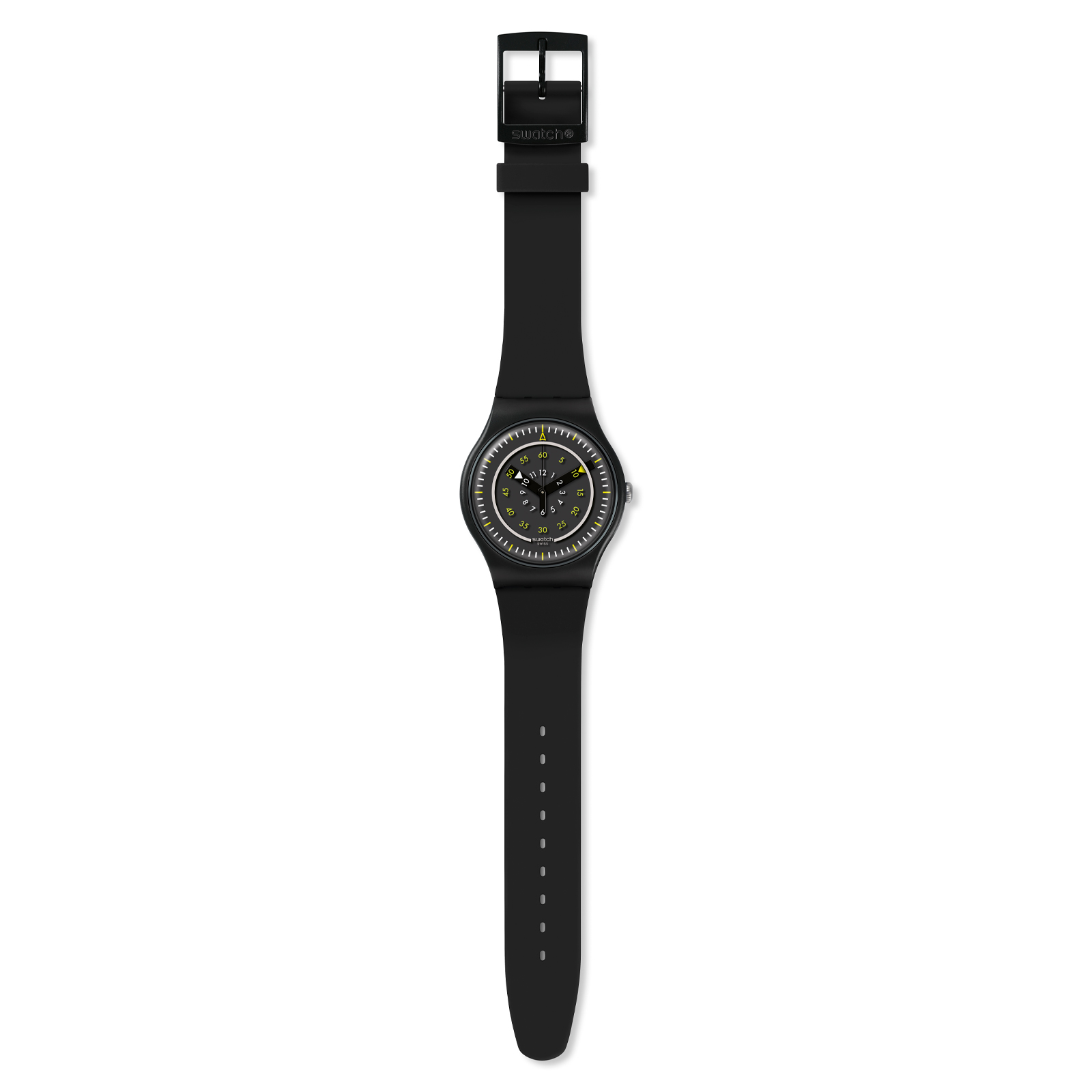 Reloj SWATCH PIÙ NERO SUOB157 Negro