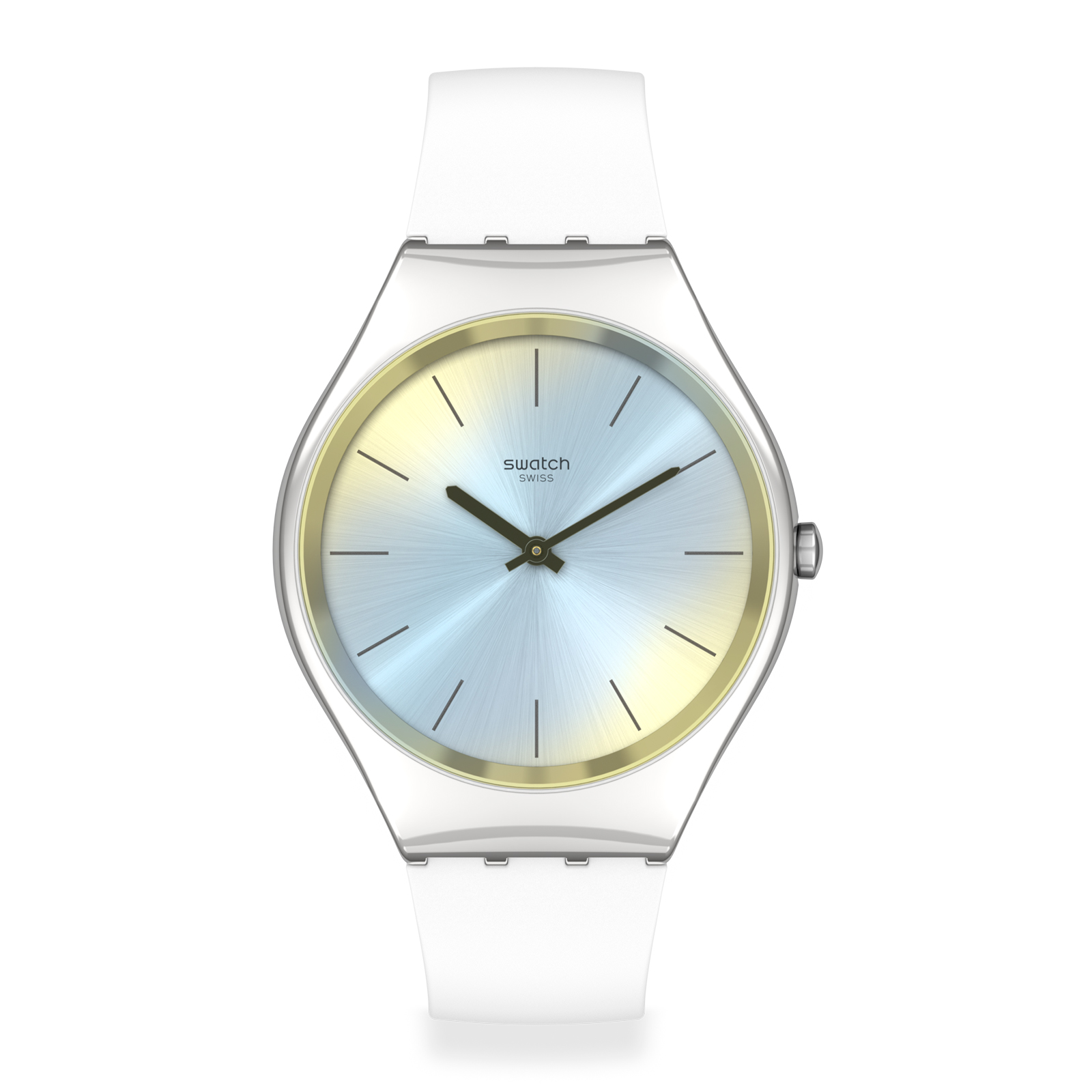 Reloj SWATCH OPTICAL WHITE SYXS141 Plateado