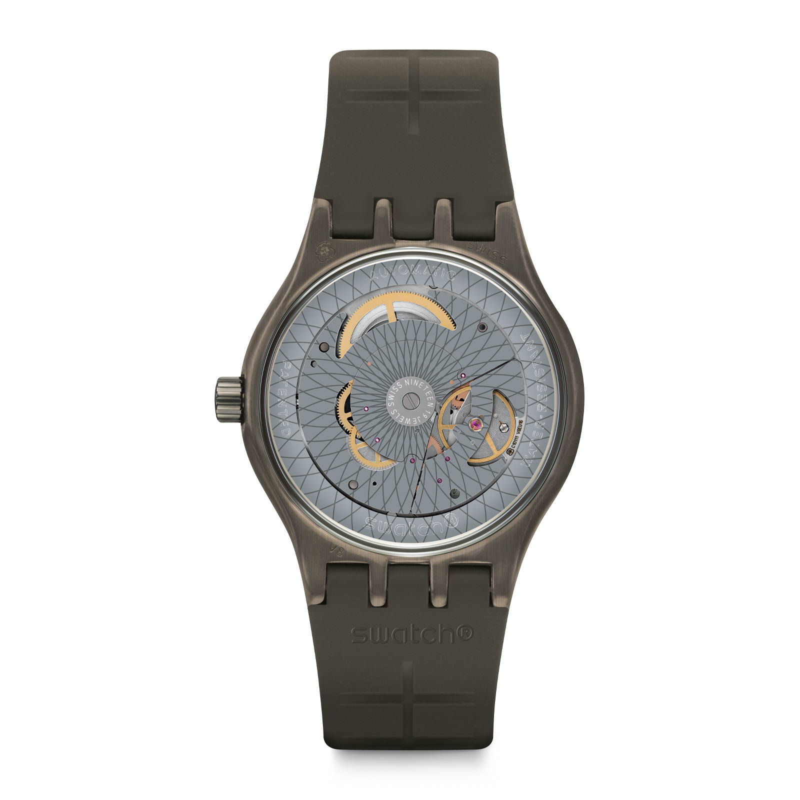 Reloj SWATCH SISTEM KNIGHT YIM401 Gris