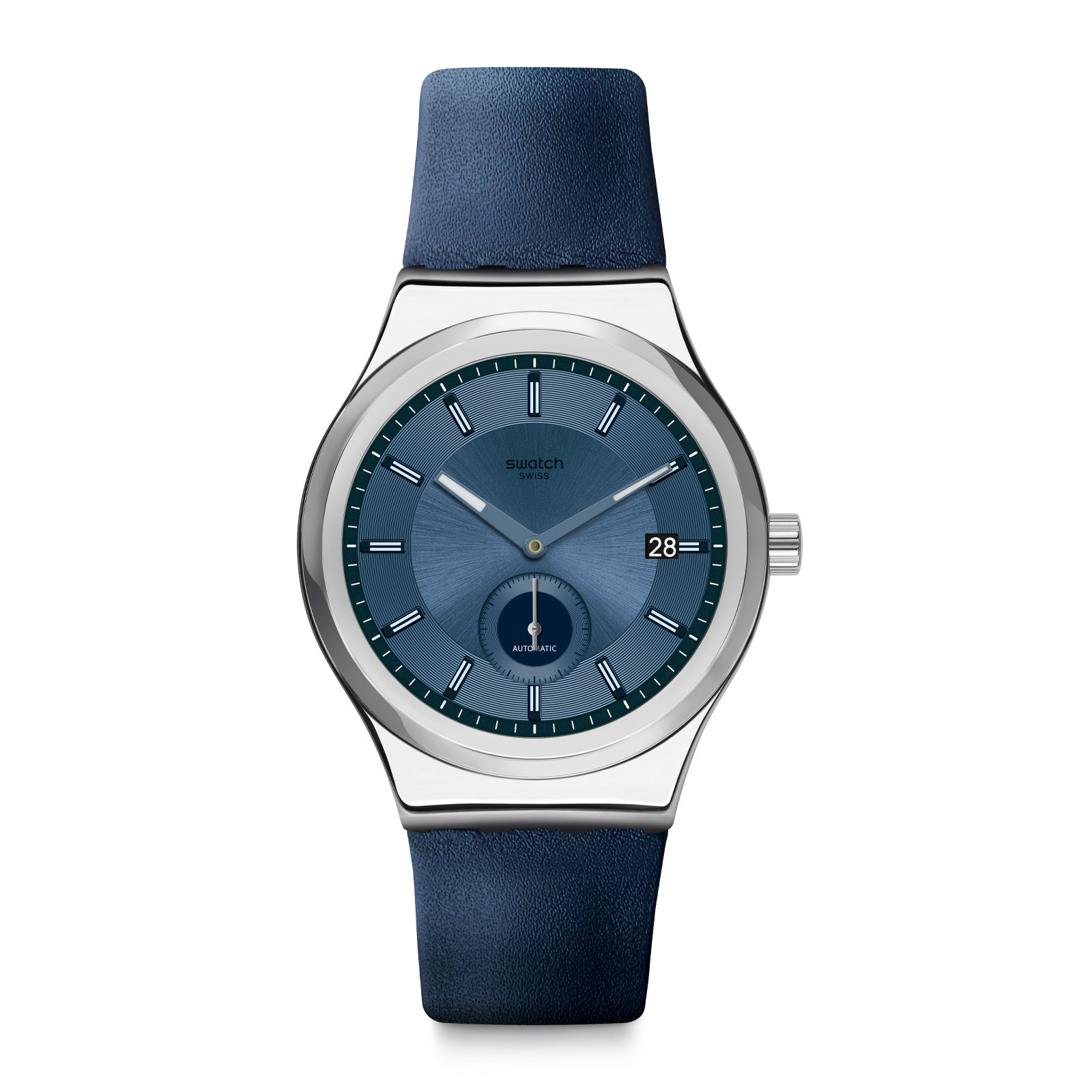 Reloj SWATCH PETITE SECONDE BLUE SY23S403 Plateado