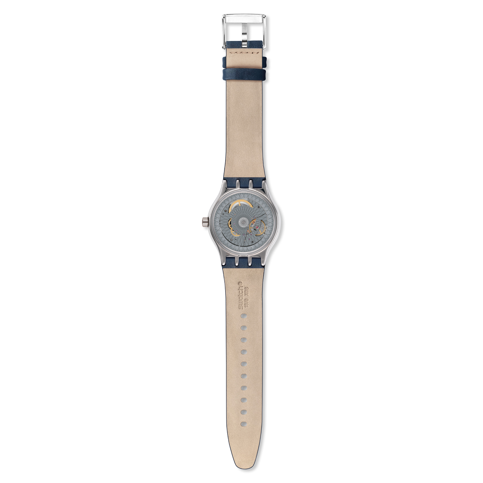 Reloj SWATCH PETITE SECONDE BLUE SY23S403 Plateado