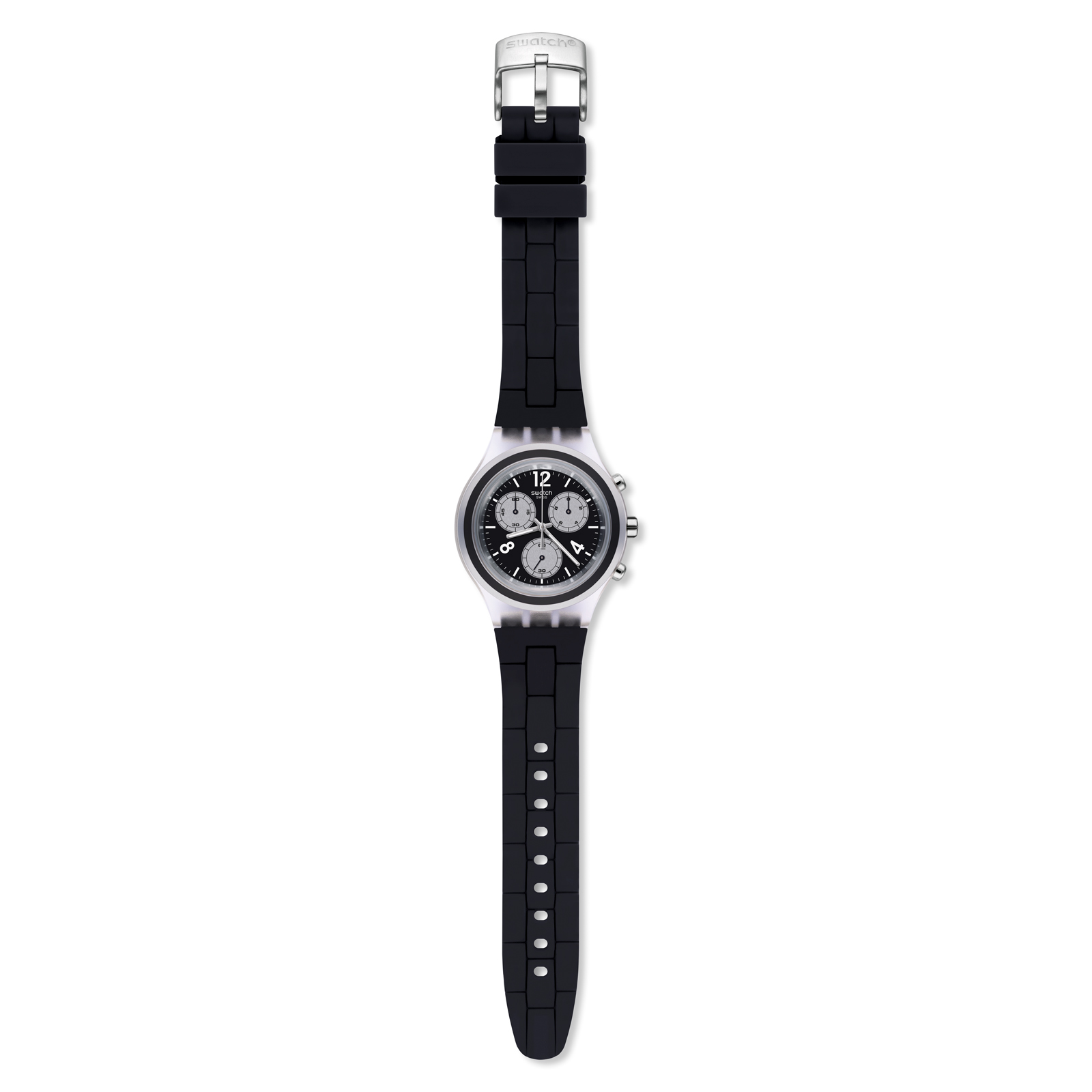 Reloj SWATCH ELEBLACK SVCK1004 Blanco