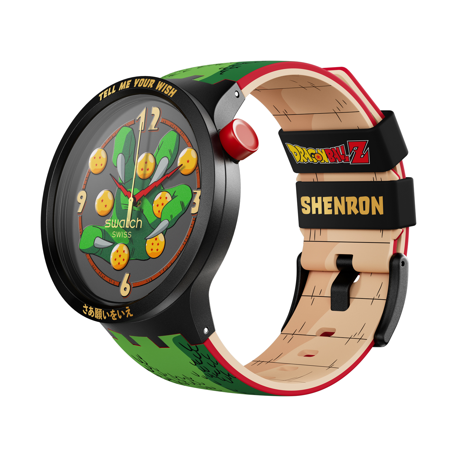 Reloj SWATCH SHENRON X SWATCH SB01Z102 Negro