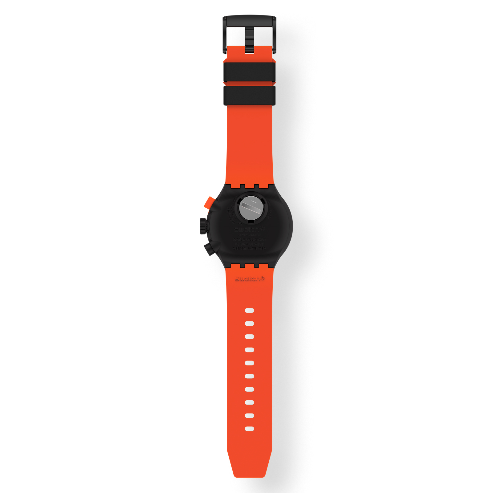 Reloj SWATCH CHECKPOINT RED SB02B402 Negro