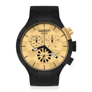 Reloj SWATCH CHECKPOINT GOLDEN STANDARD SB02Z400-STD Negro