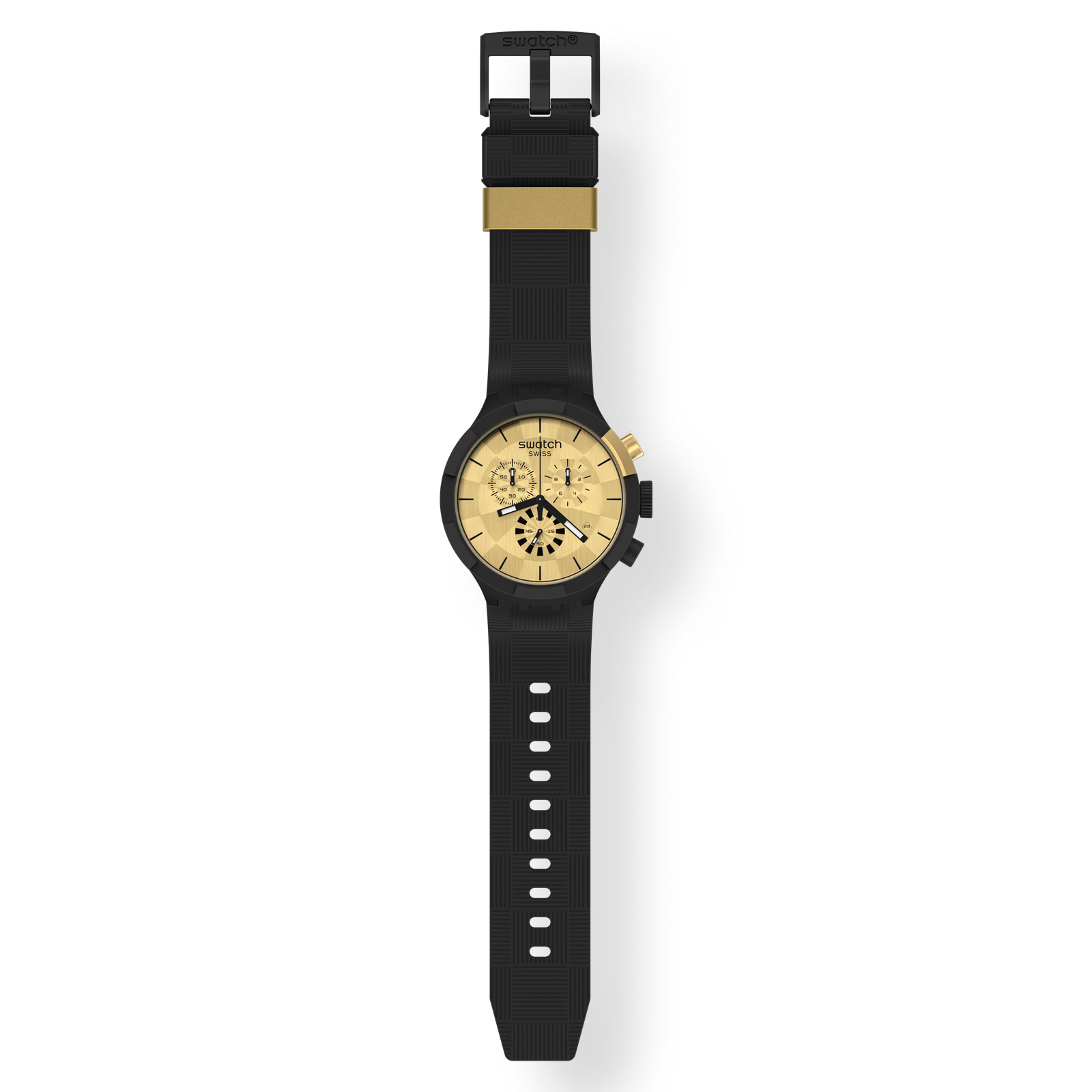 Reloj SWATCH CHECKPOINT GOLDEN STANDARD SB02Z400-STD Negro
