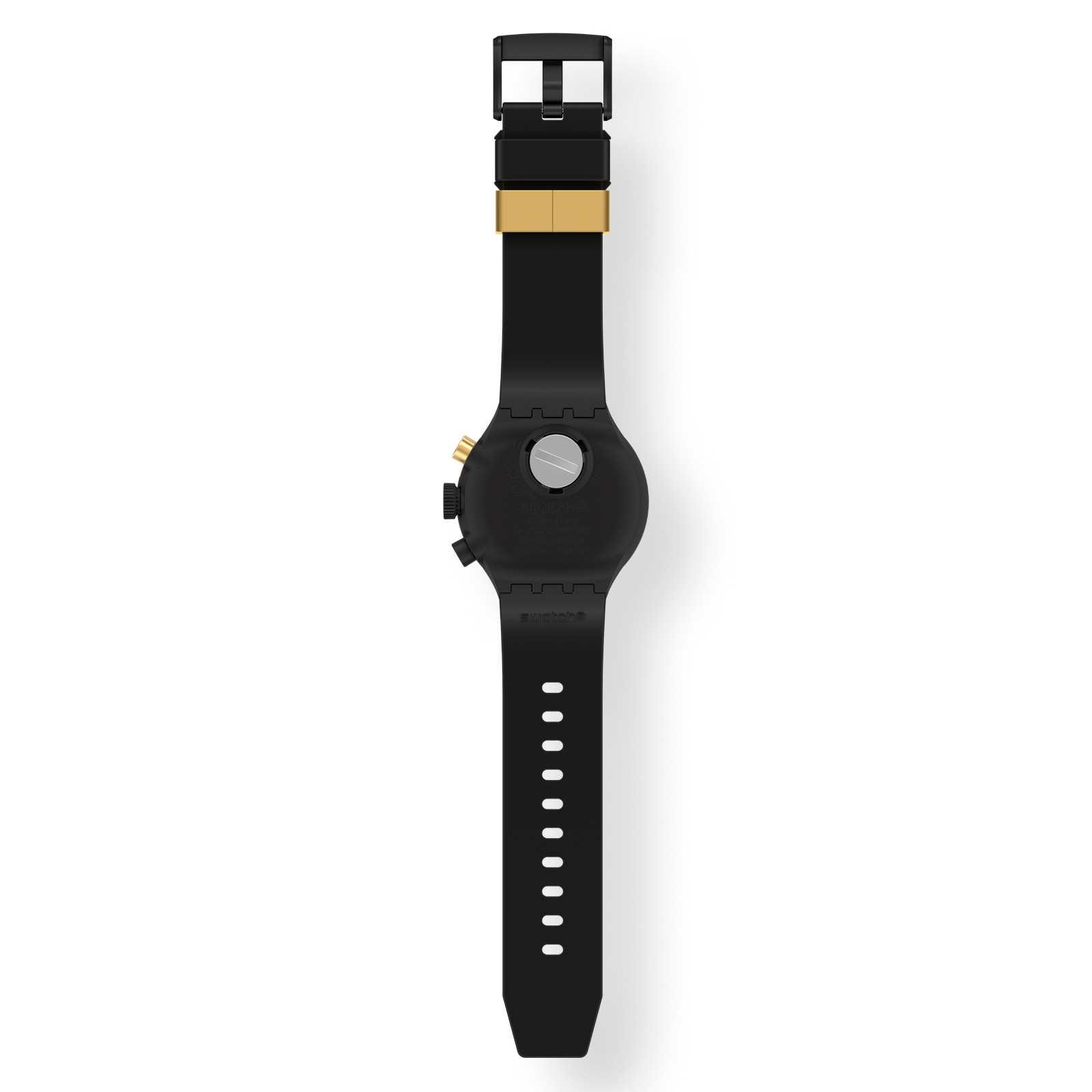 Reloj SWATCH CHECKPOINT GOLDEN STANDARD SB02Z400-STD Negro