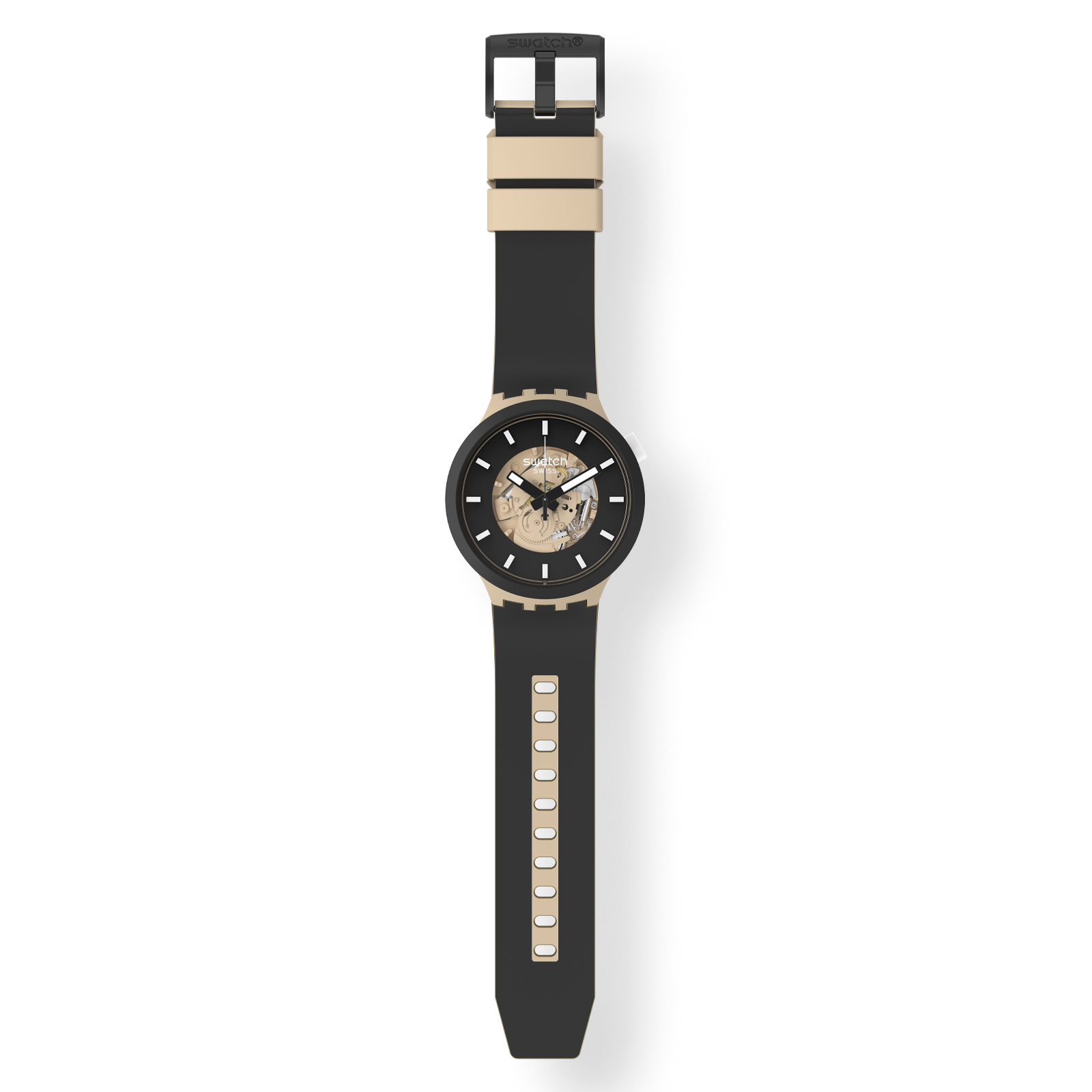 Reloj SWATCH TIME FOR TAUPE SB03C100 Negro