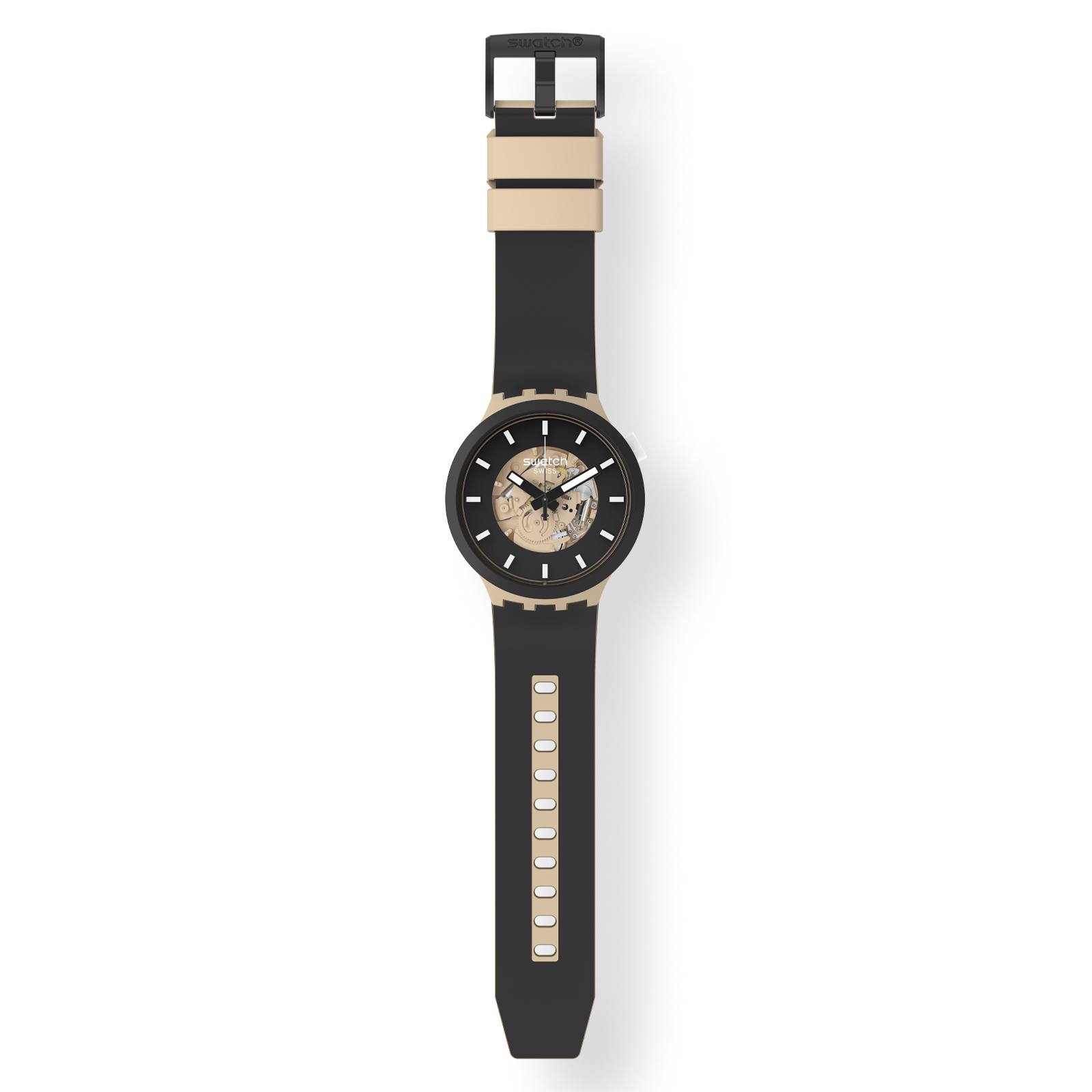 Reloj SWATCH TIME FOR TAUPE SB03C100 Rosado