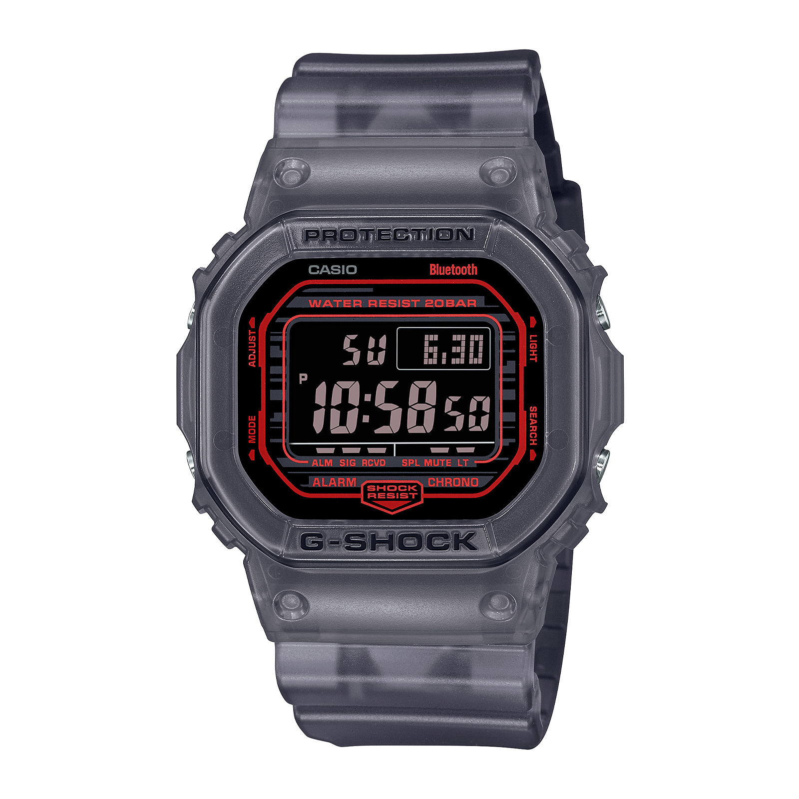 Reloj G-SHOCK DW-B5600G-1D Resina Hombre Gris