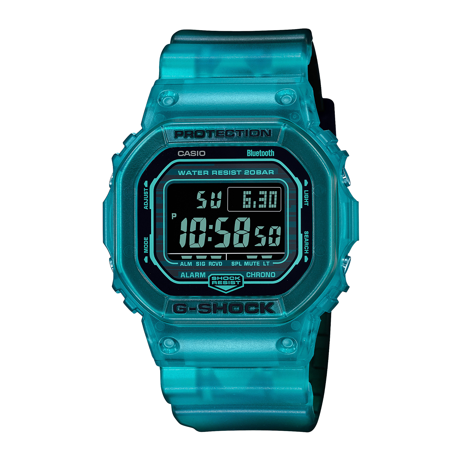 Reloj G-SHOCK DW-B5600G-2D Resina Hombre Turquesa