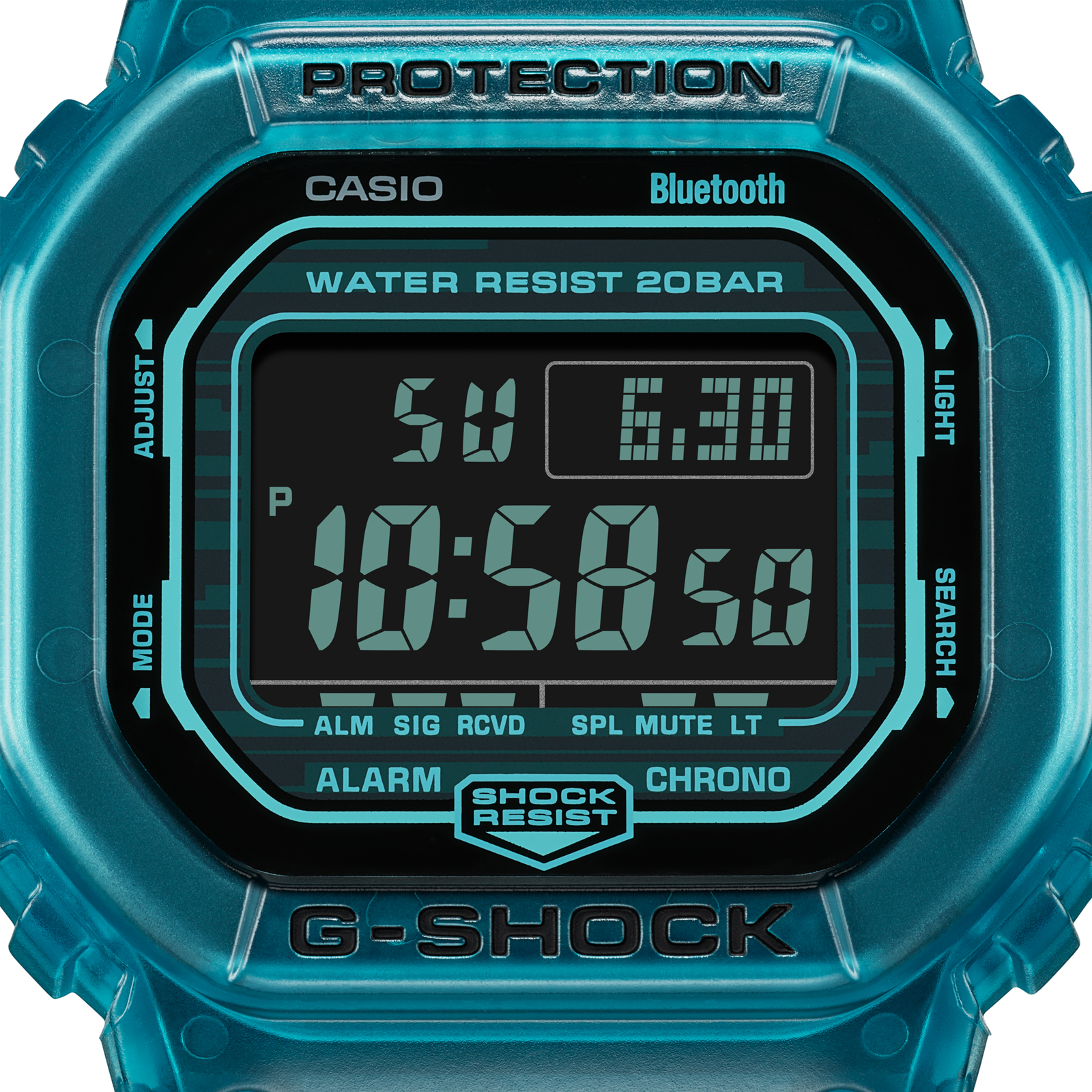 Reloj G-SHOCK DW-B5600G-2D Resina Hombre Turquesa