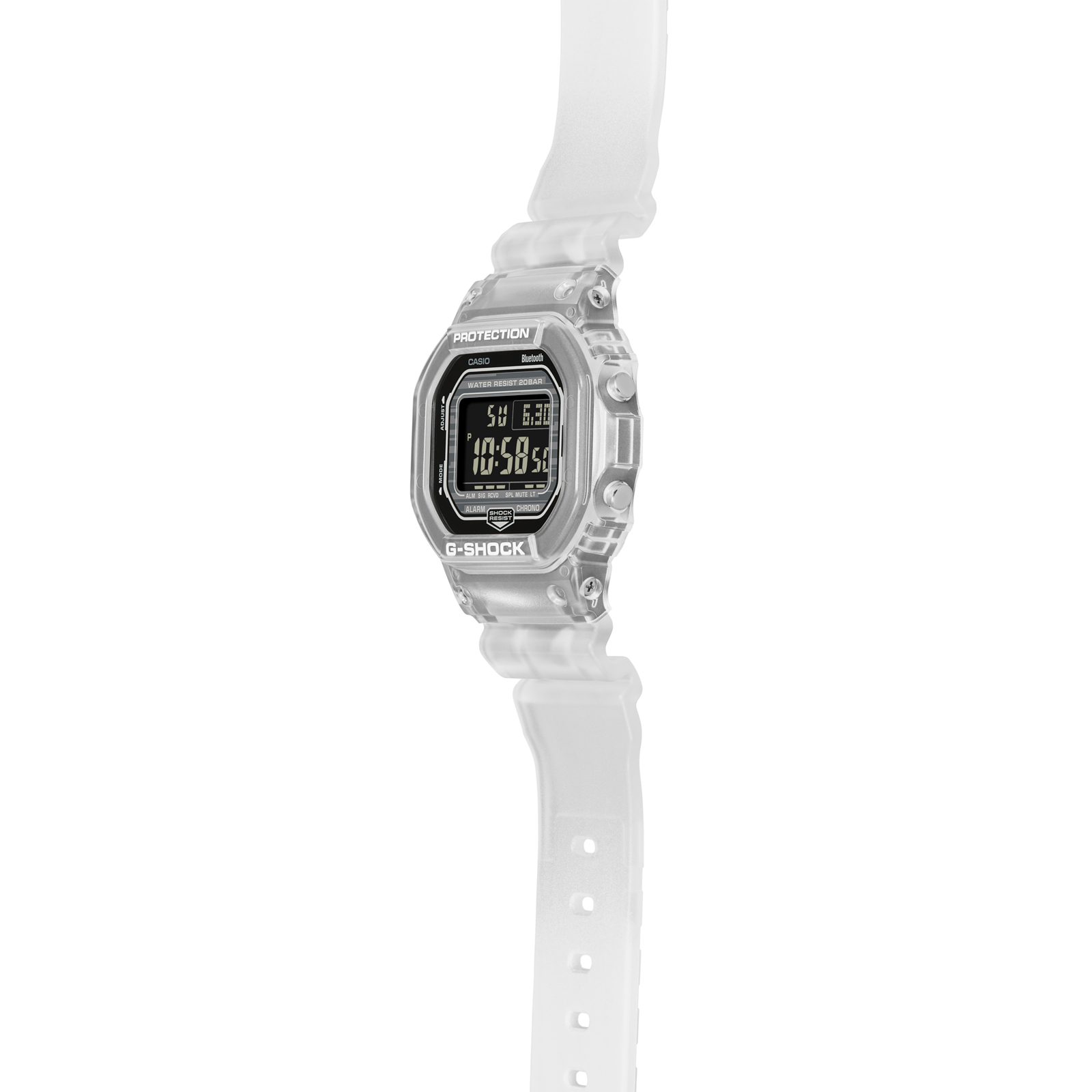 Reloj G-SHOCK DW-B5600G-7D Resina Hombre Transparente