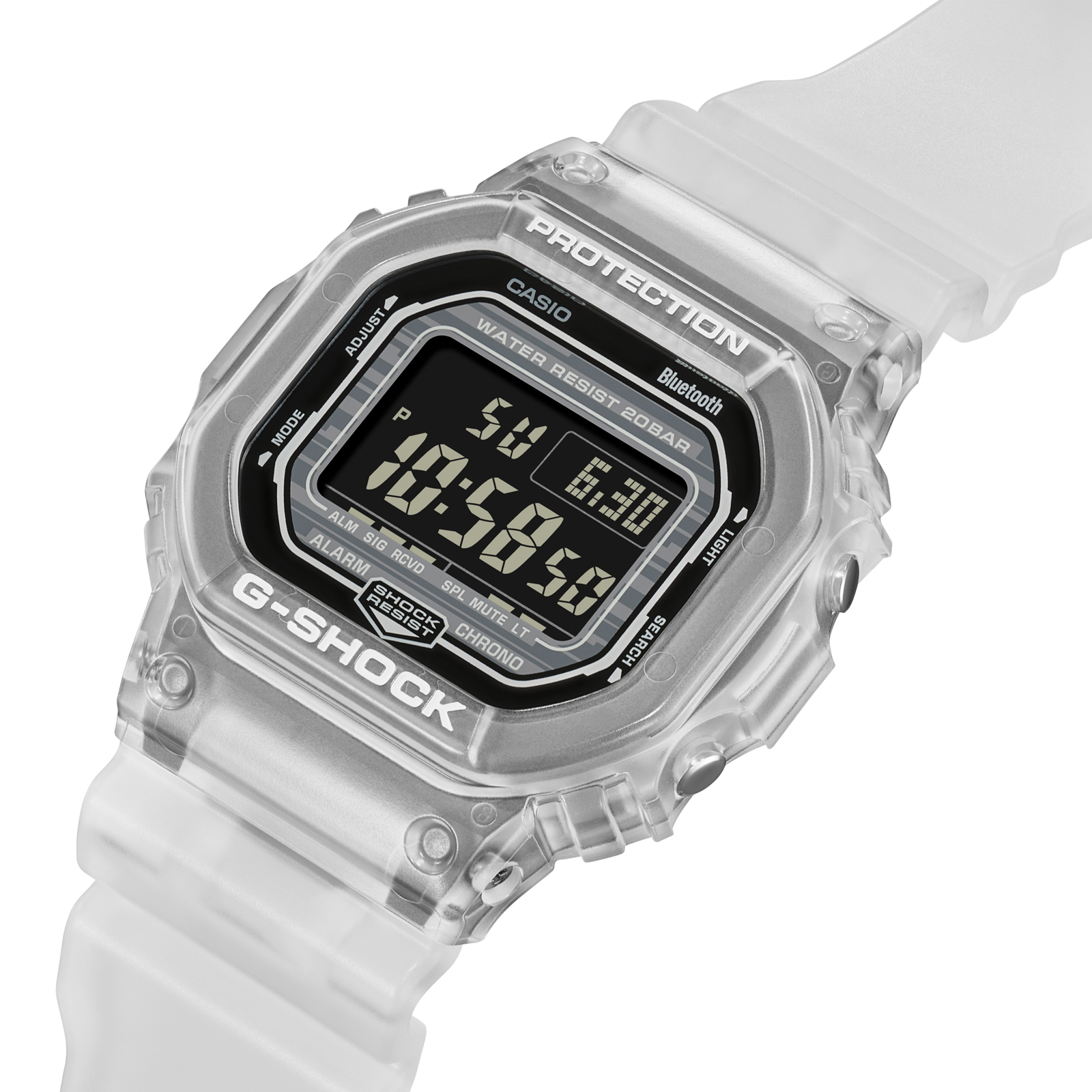 Reloj G-SHOCK DW-B5600G-7D Resina Hombre Transparente