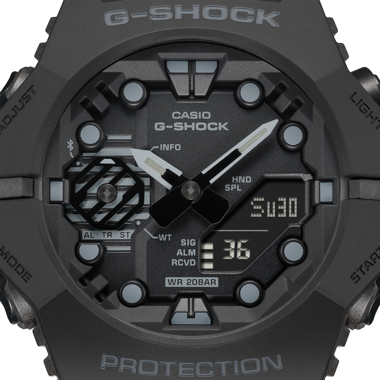 Reloj G-SHOCK GA-B001-1A Carbono/Resina Hombre Negro