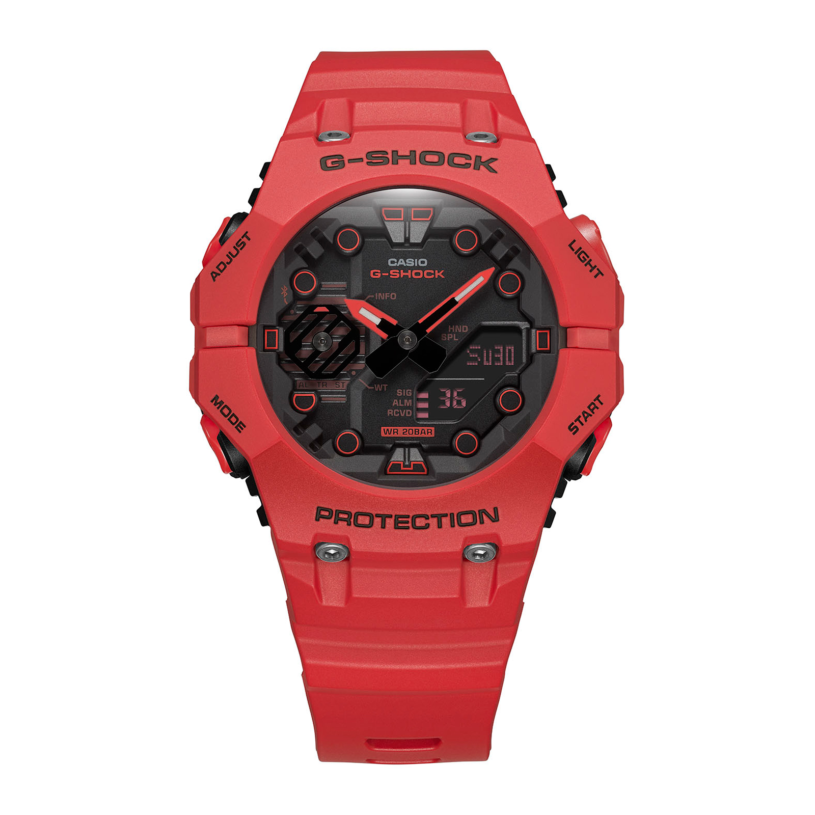 muy hablar auxiliar Reloj G-SHOCK GA-B001-4A Carbono/Resina Hombre Rojo - Btime