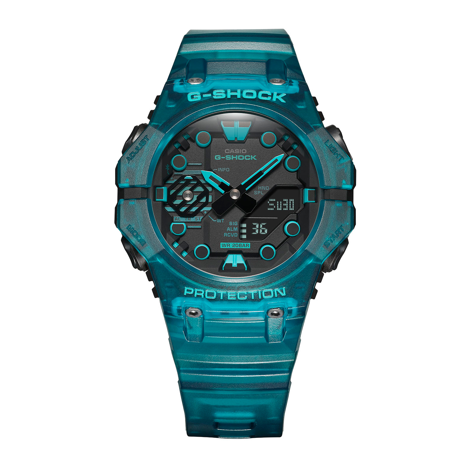 Reloj G-SHOCK GA-B001G-2A Carbono/Resina Hombre Azul