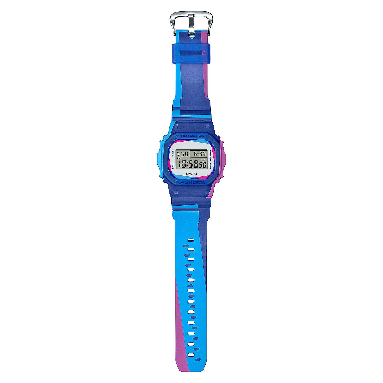 Reloj G-SHOCK DWE-5600PR-2D REsina Hombre Azul