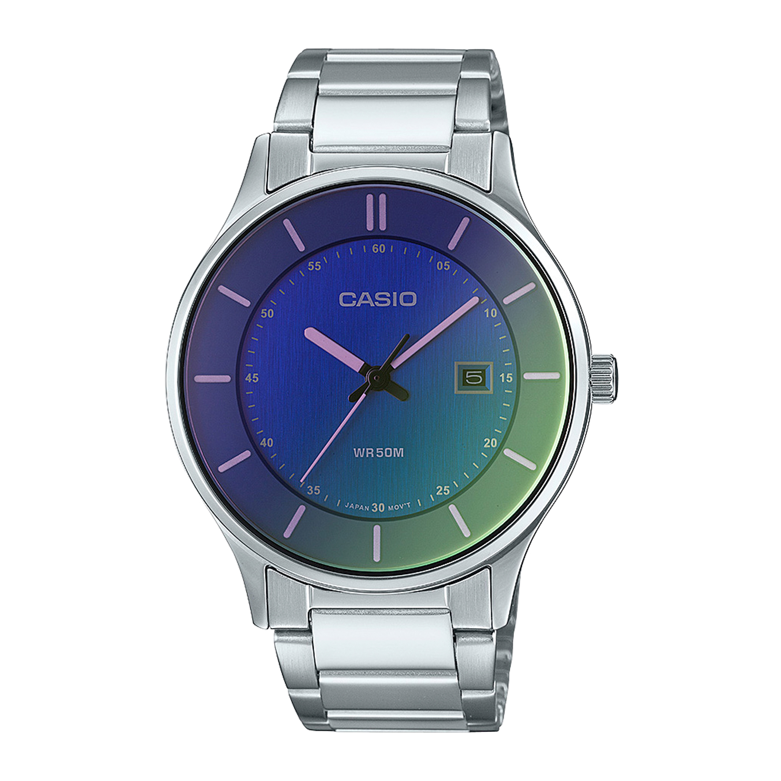 Reloj CASIO MTP-E605D-2E Acero Hombre Plateado