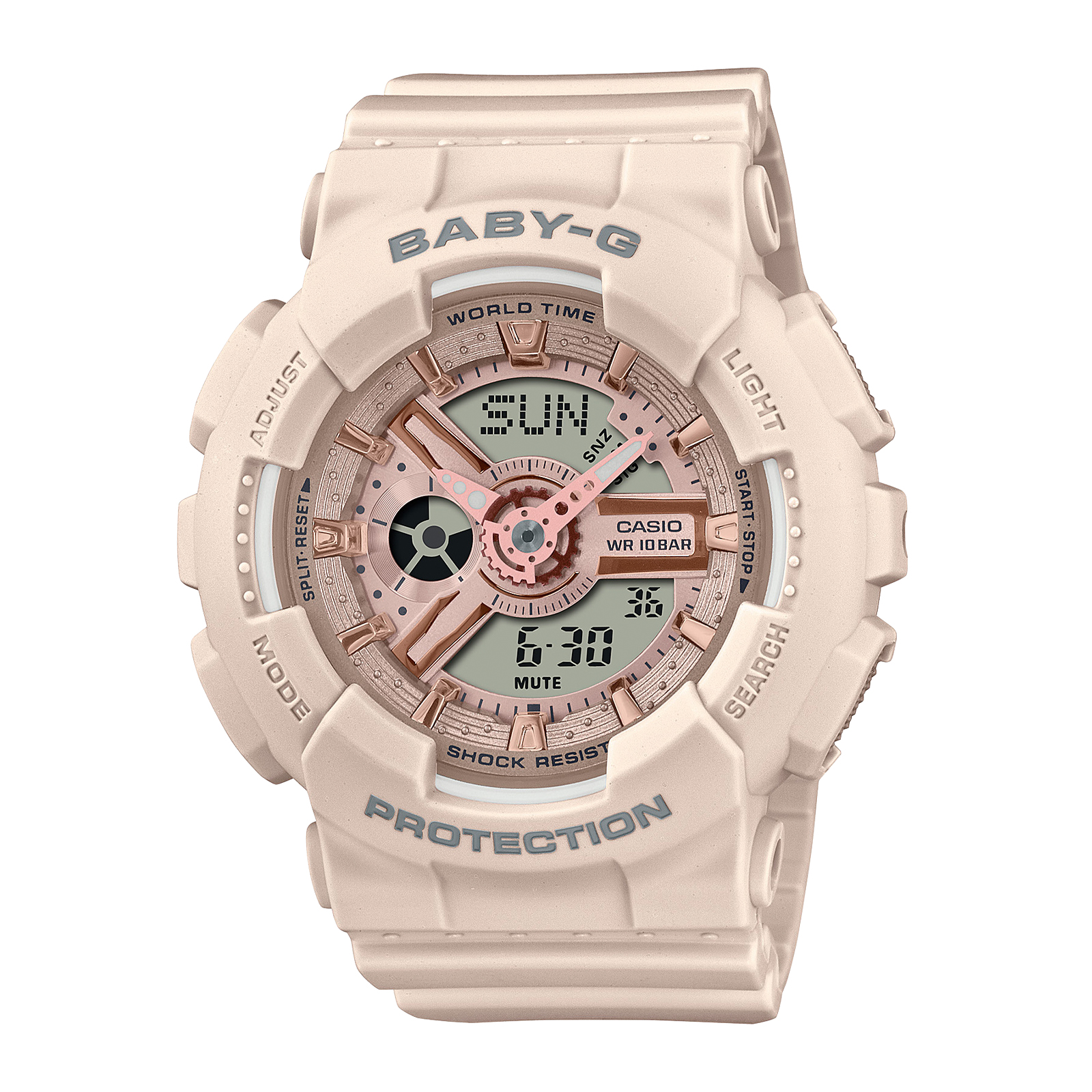 Reloj BABY-G BA-110XCP-4A Resina Mujer Beige