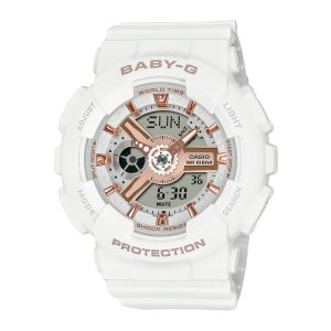 Reloj BABY-G BA-110XRG-7A Resina Mujer Blanco