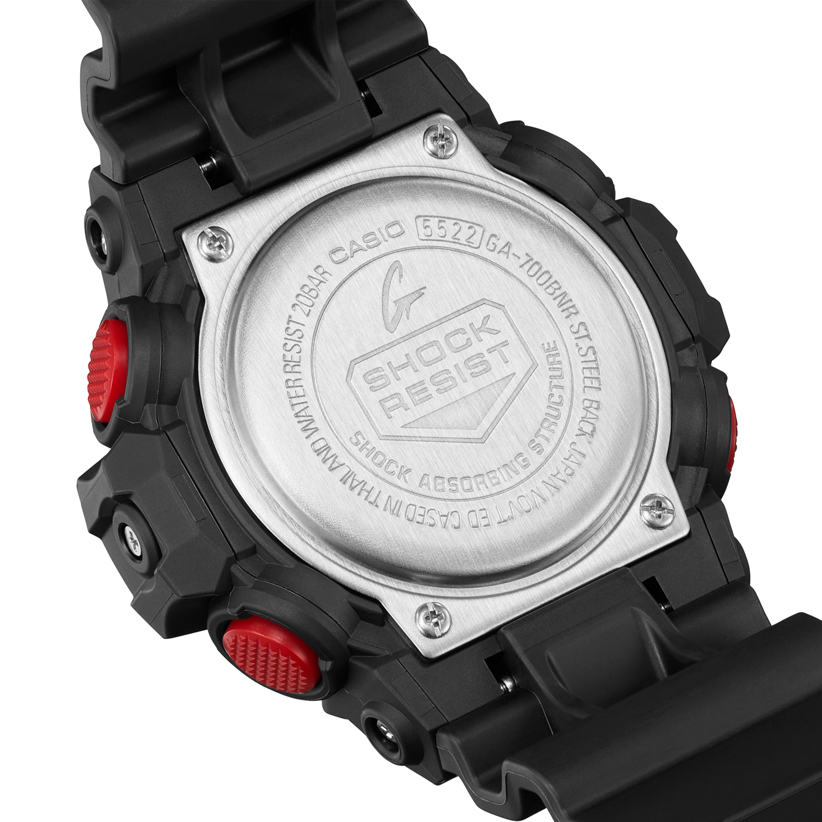 Reloj G-SHOCK GA-700BNR-1A Resina Hombre Negro