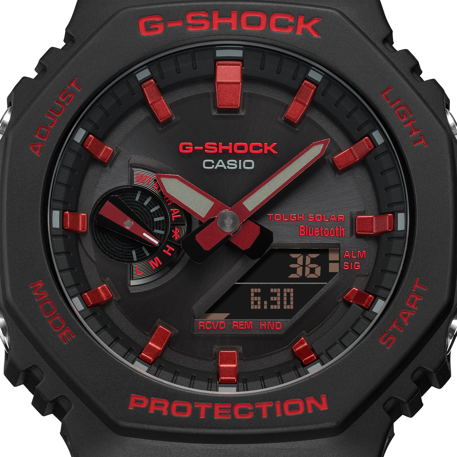Reloj G-SHOCK GA-B2100BNR-1A Carbono/Resina Hombre Negro