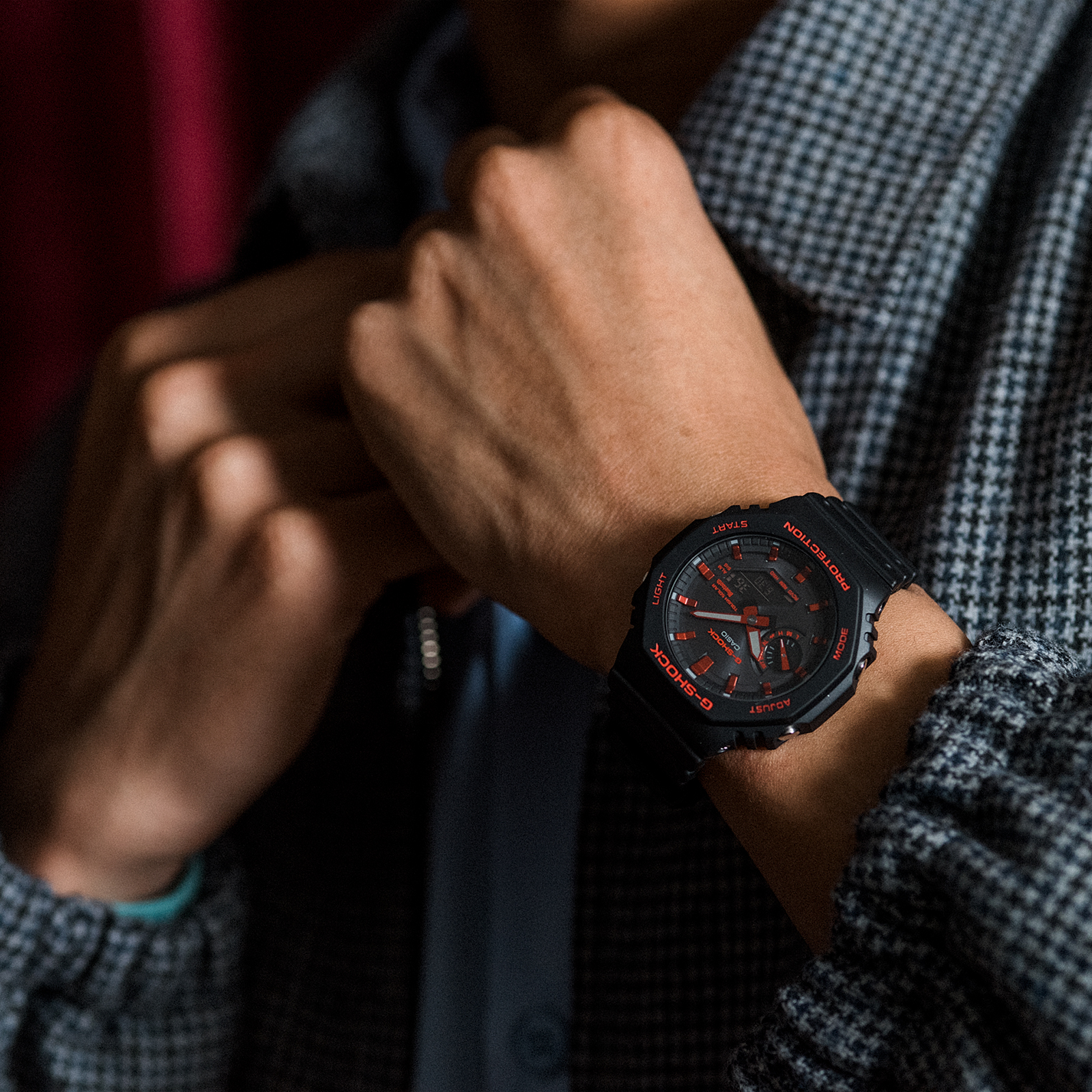 Reloj G-SHOCK GA-B2100BNR-1A Carbono/Resina Hombre Negro