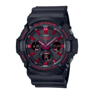 Reloj G-SHOCK GAS-100BNR-1A Resina/Aluminio Hombre Negro