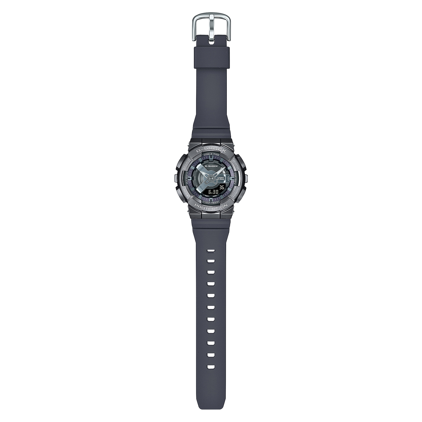 Reloj G-SHOCK GM-S110B-8A Resina/Acero Mujer Gris