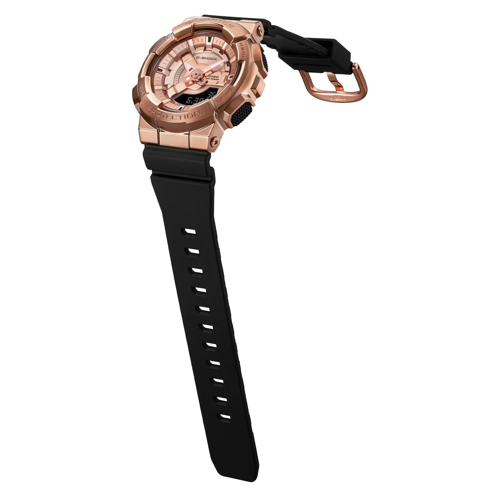 Reloj G-SHOCK GM-S110PG-1A Resina/Acero Mujer Oro Rosa