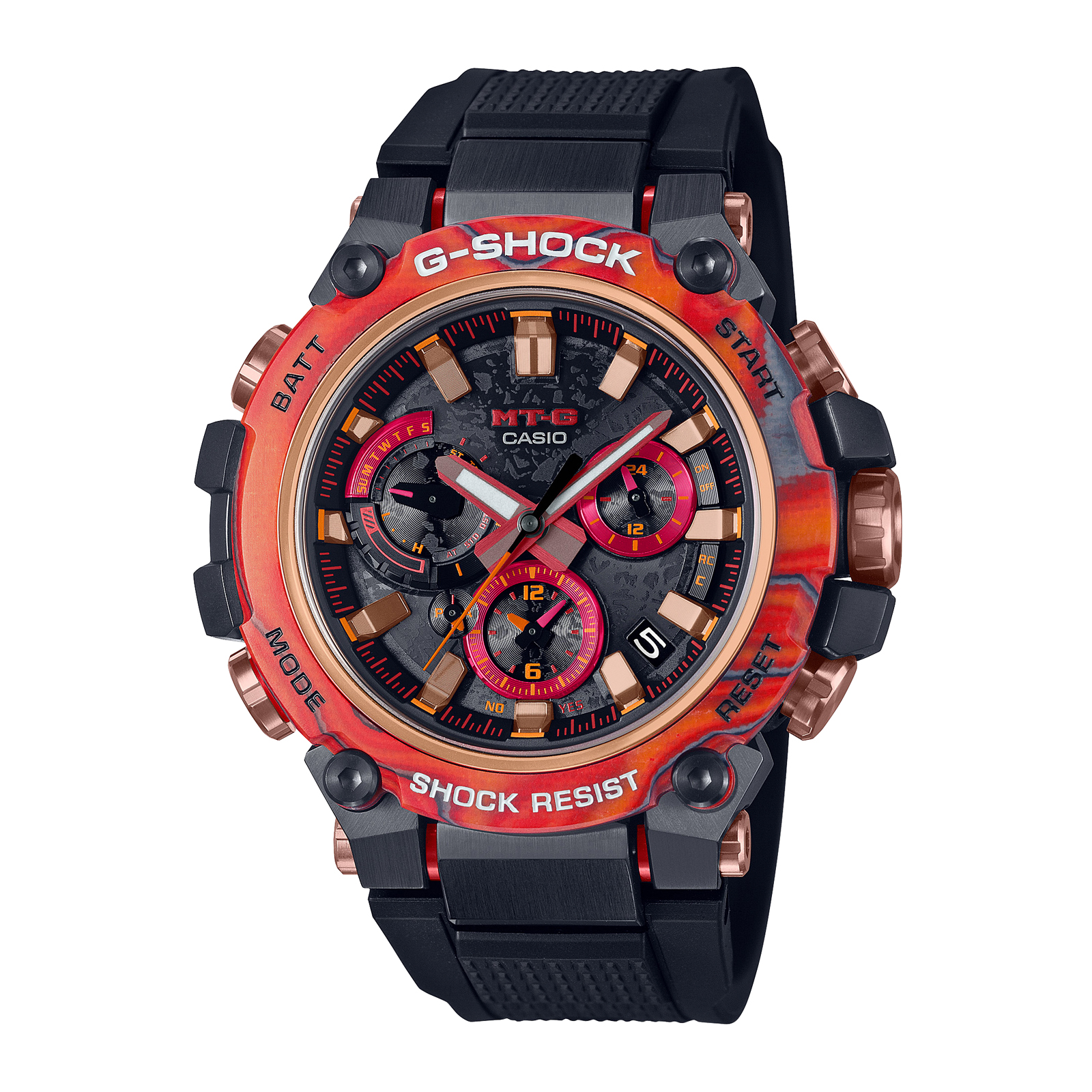 Reloj G-SHOCK MTG-B3000FR-1A Carbono/Acero Hombre Negro