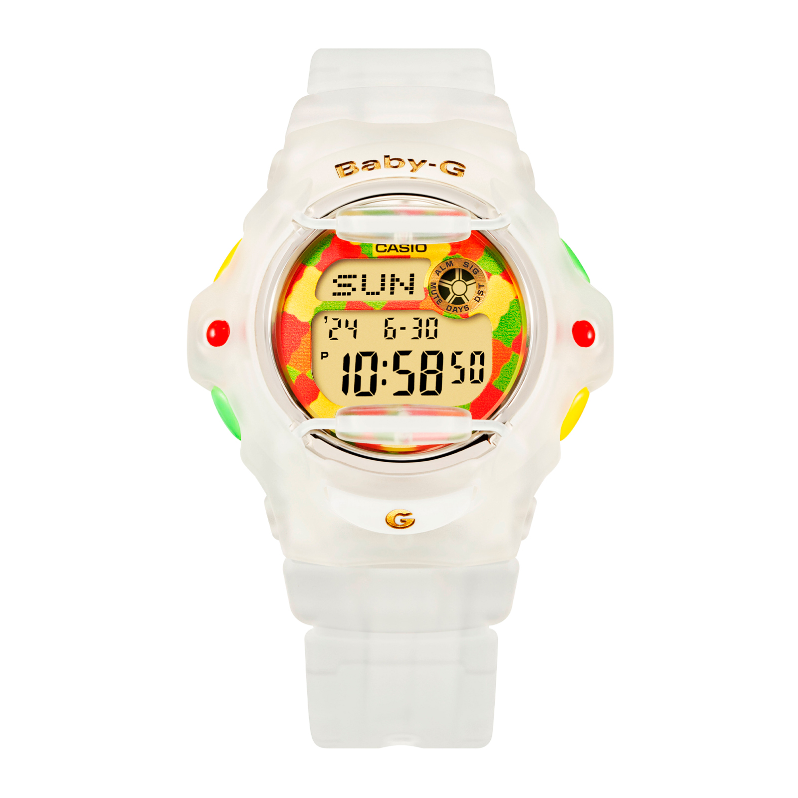 Reloj BABY-G BG-169HRB-7D Resina/Acero Mujer Blanco