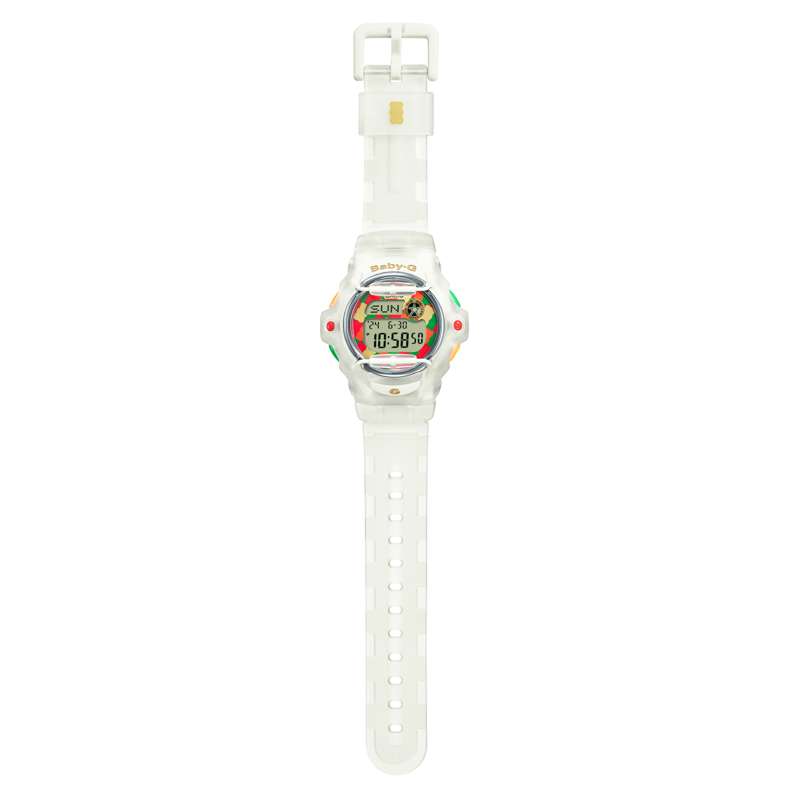 Reloj BABY-G BG-169HRB-7D Resina/Acero Mujer Blanco